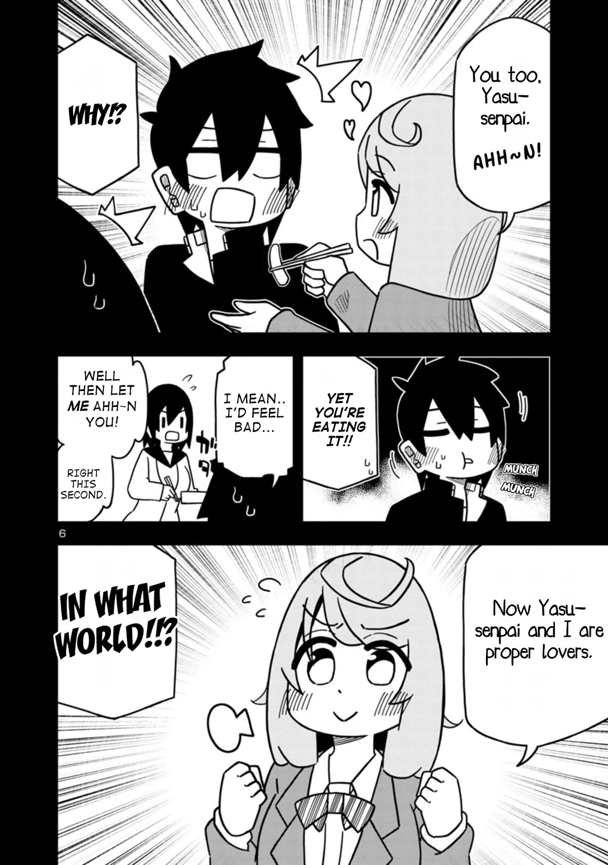 Kawaii Kouhai ni Iwasaretai Chapter 67 page 6 - Chapter 67: I want to save my kouhai from danger.