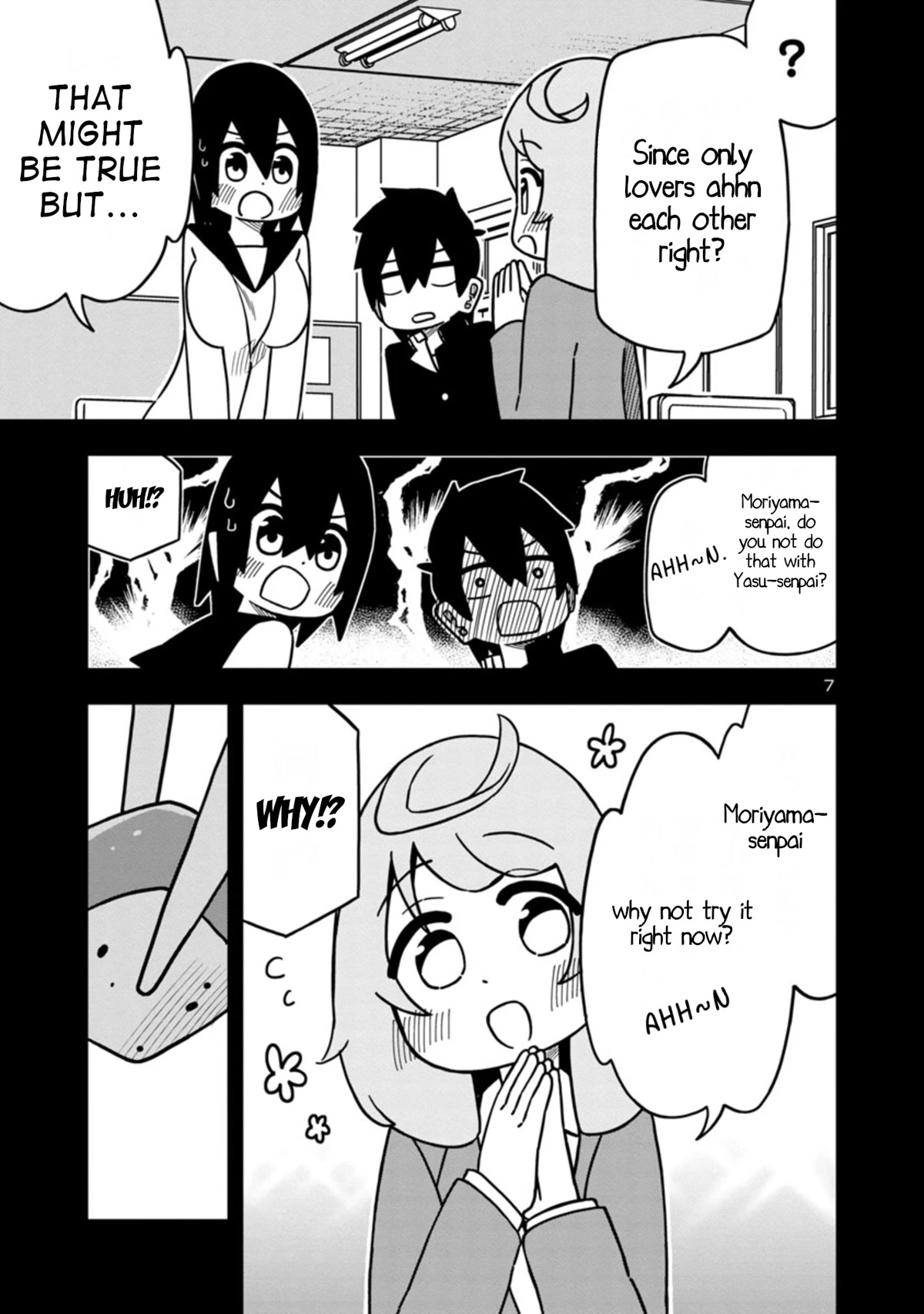 Kawaii Kouhai ni Iwasaretai Chapter 67 page 7 - Chapter 67: I want to save my kouhai from danger.