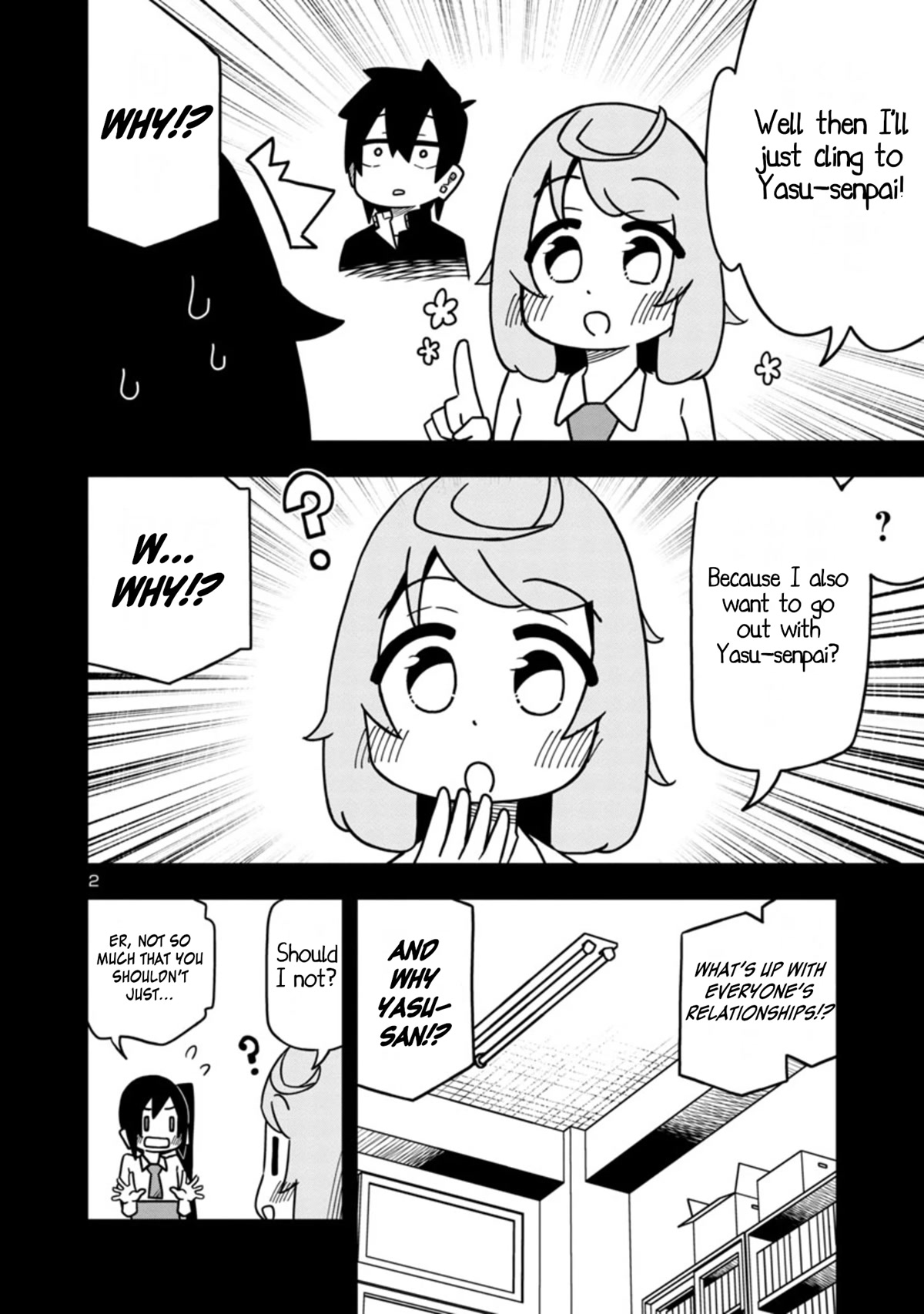 Kawaii Kouhai ni Iwasaretai Chapter 68 page 2 - Chapter 68: I want to quell these rampaging feelings.