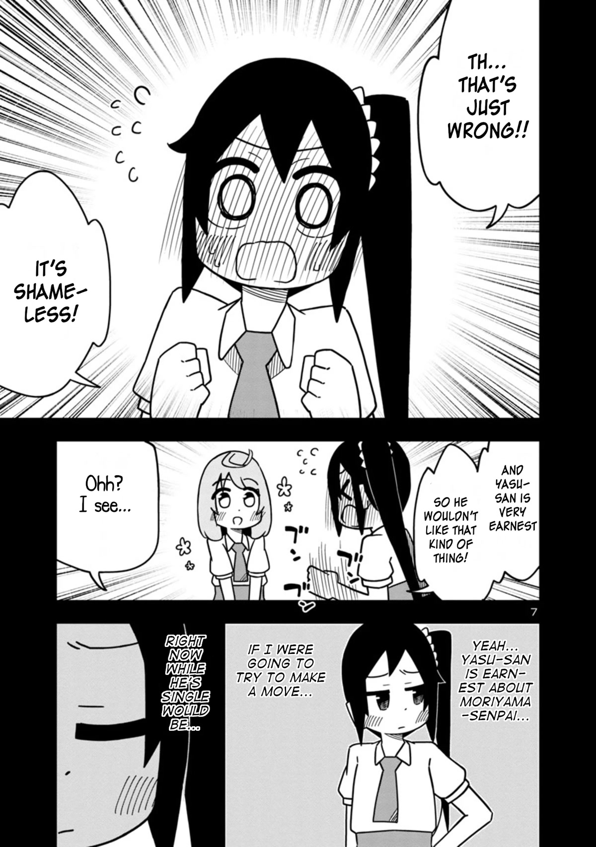 Kawaii Kouhai ni Iwasaretai Chapter 68 page 7 - Chapter 68: I want to quell these rampaging feelings.