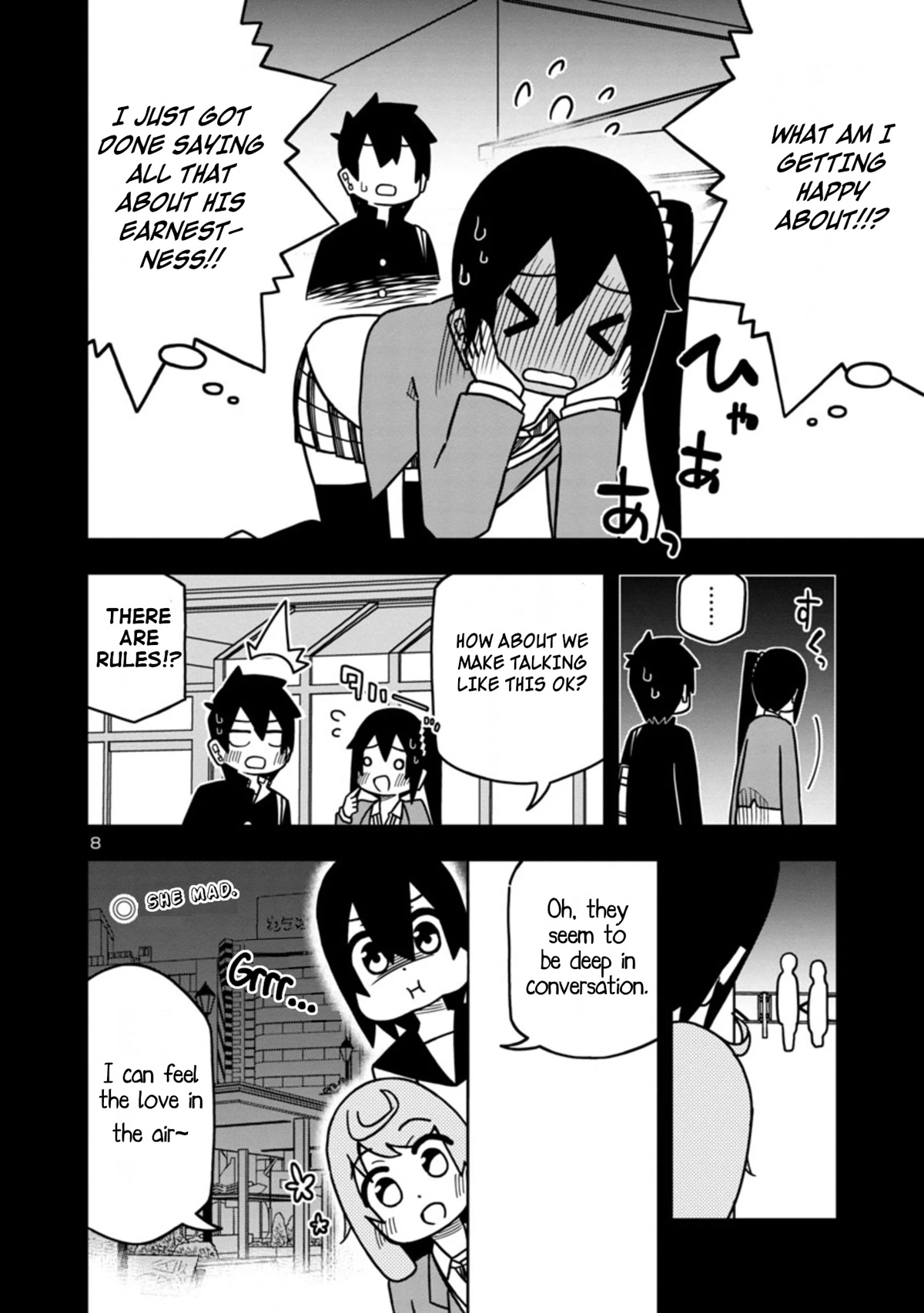 Kawaii Kouhai ni Iwasaretai Chapter 69 page 8 - Chapter 69: I want to be able to call him an earnest senpai.