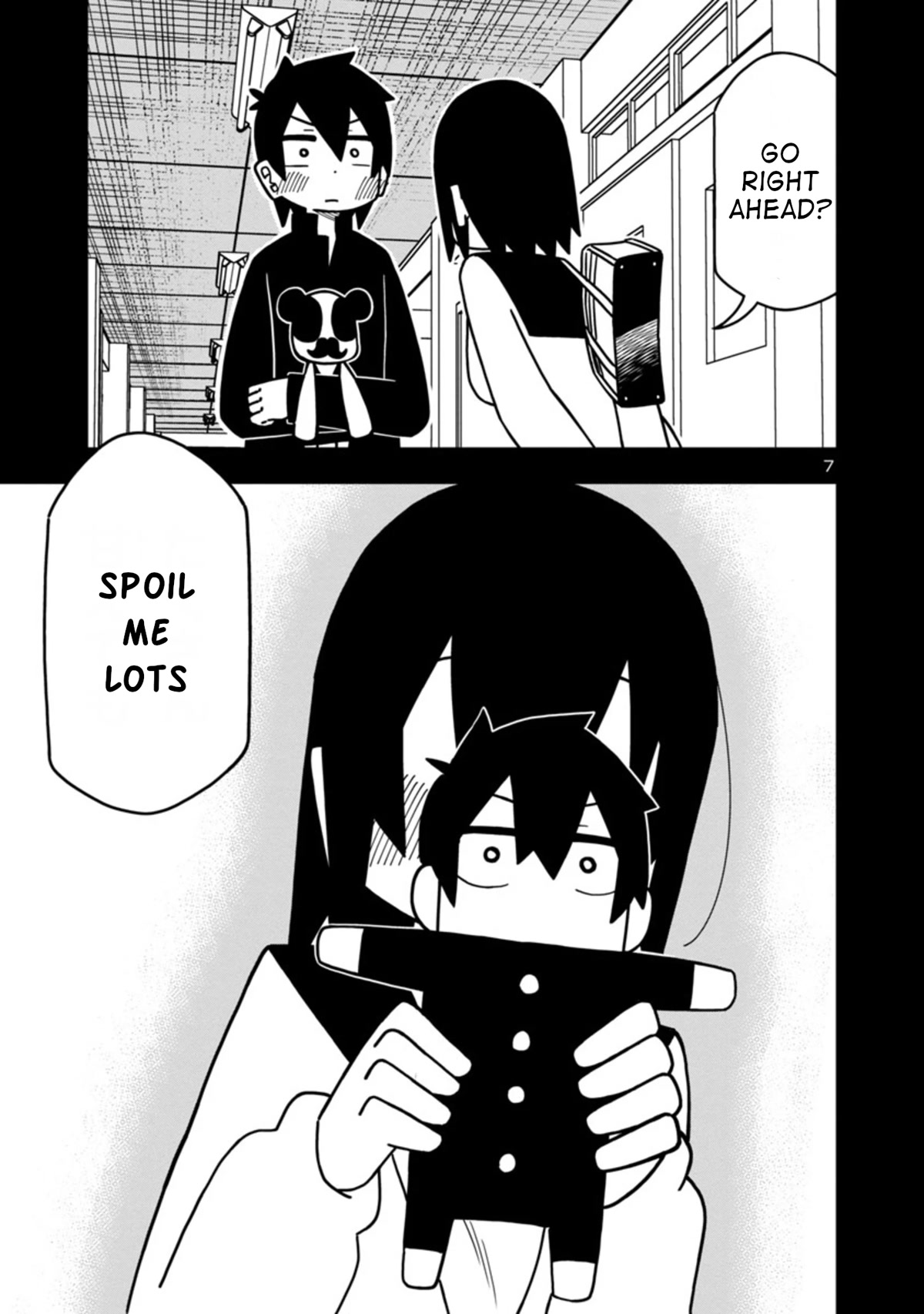 Kawaii Kouhai ni Iwasaretai Chapter 71 page 7 - Chapter 71: I want him to spoil me over the doll.