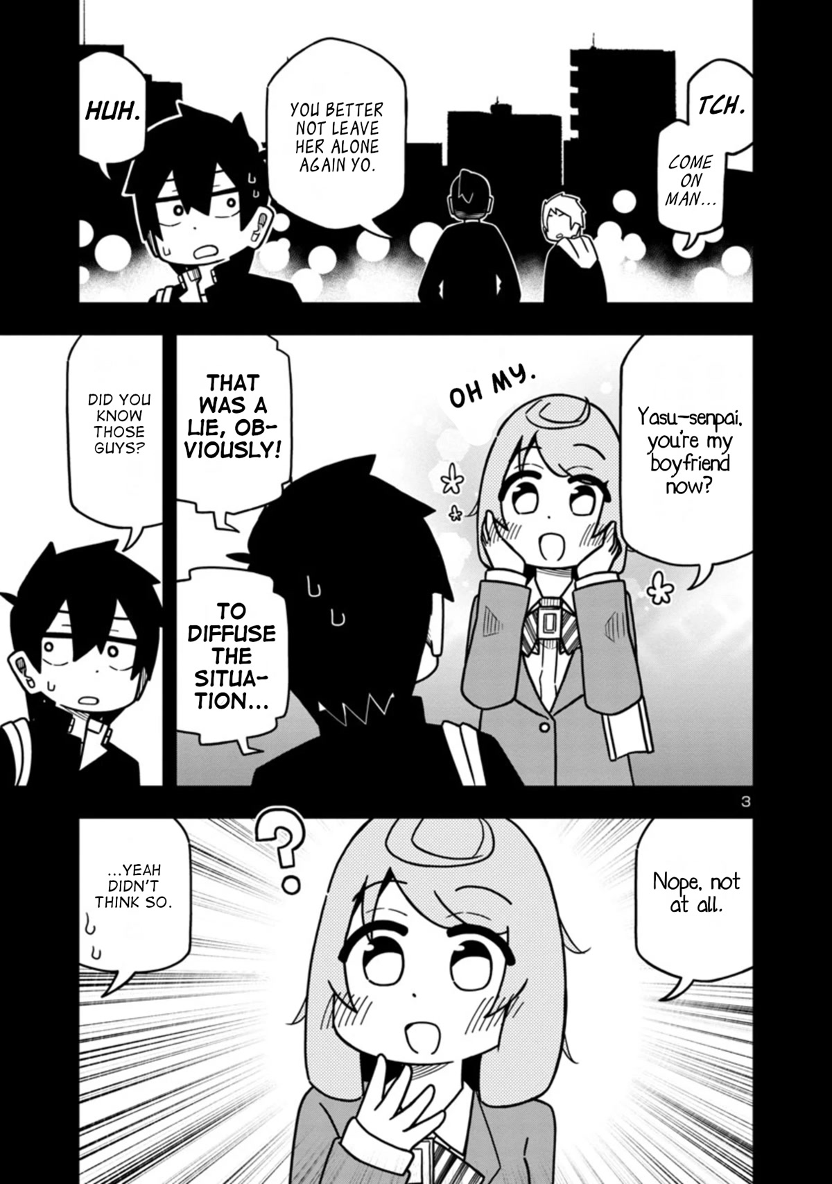 Kawaii Kouhai ni Iwasaretai Chapter 72 page 3 - Chapter 72: I want to skillfully stop their flirting.
