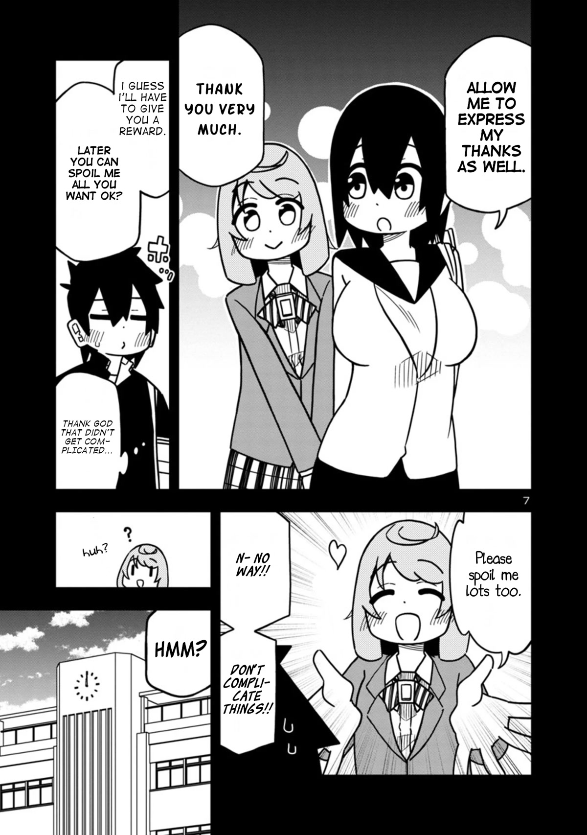 Kawaii Kouhai ni Iwasaretai Chapter 72 page 7 - Chapter 72: I want to skillfully stop their flirting.