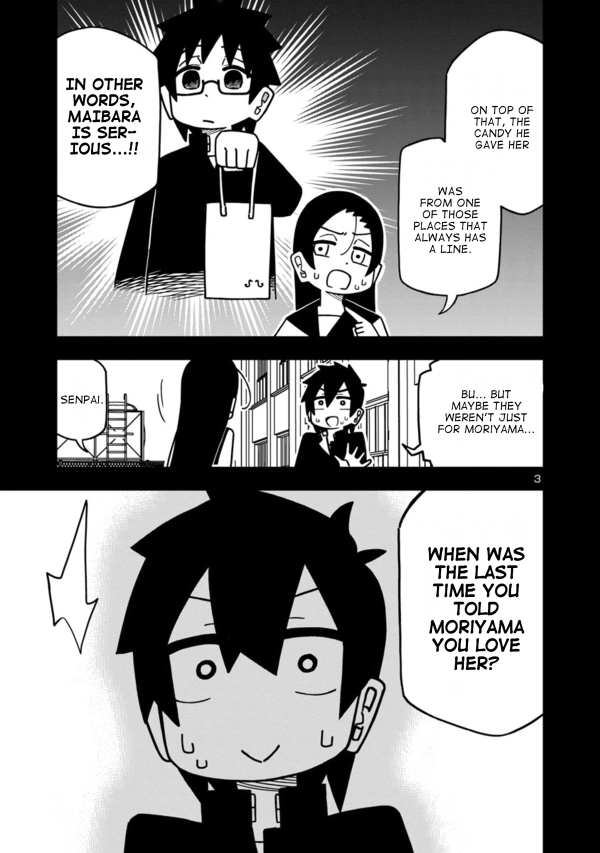 Kawaii Kouhai ni Iwasaretai Chapter 73 page 3 - Chapter 73: I want to stop her from having a change of heart.