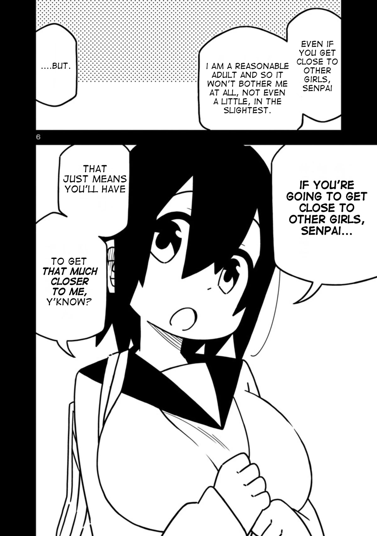 Kawaii Kouhai ni Iwasaretai Chapter 74 page 6 - Chapter 74: I want to draw the line where it becomes cheating.