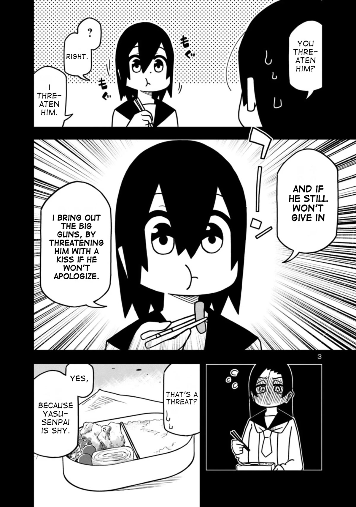 Kawaii Kouhai ni Iwasaretai Chapter 76 page 3 - Chapter 76: I want to make him apologize by attacking his weak point.