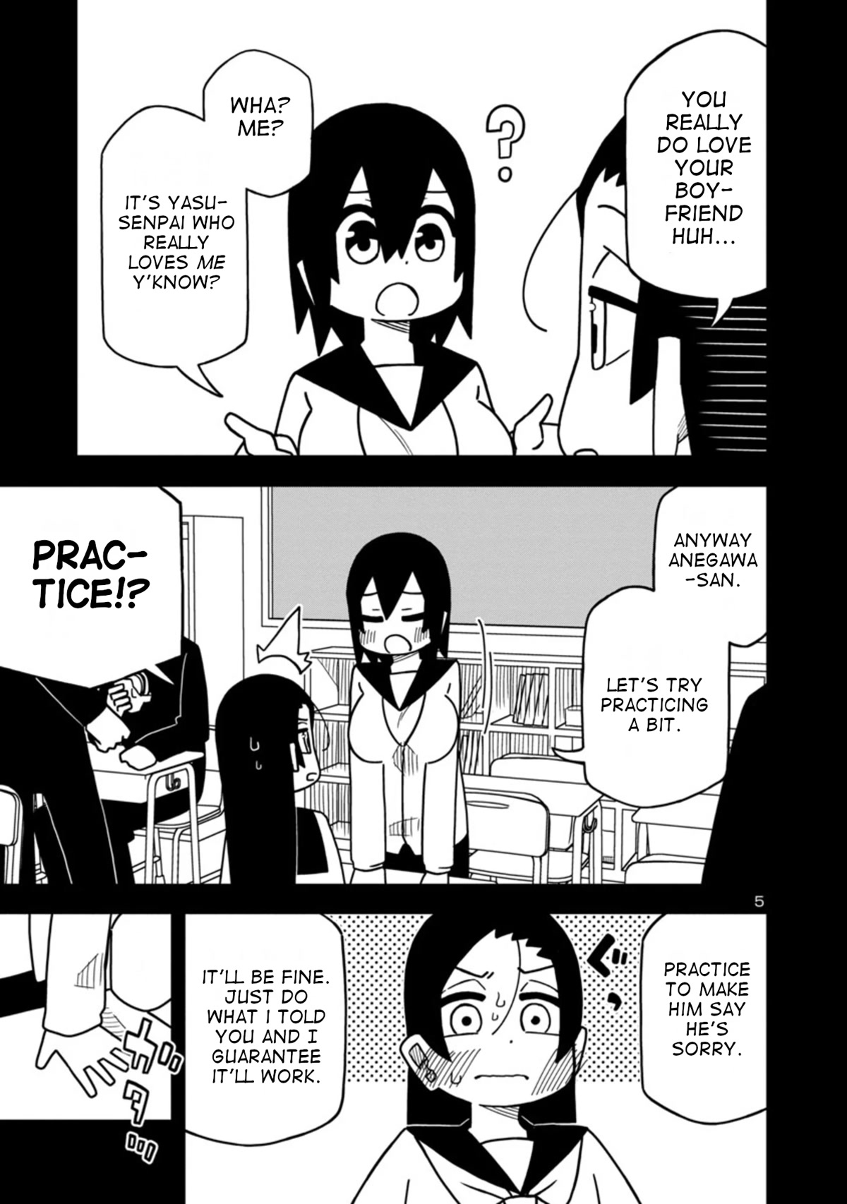 Kawaii Kouhai ni Iwasaretai Chapter 76 page 5 - Chapter 76: I want to make him apologize by attacking his weak point.