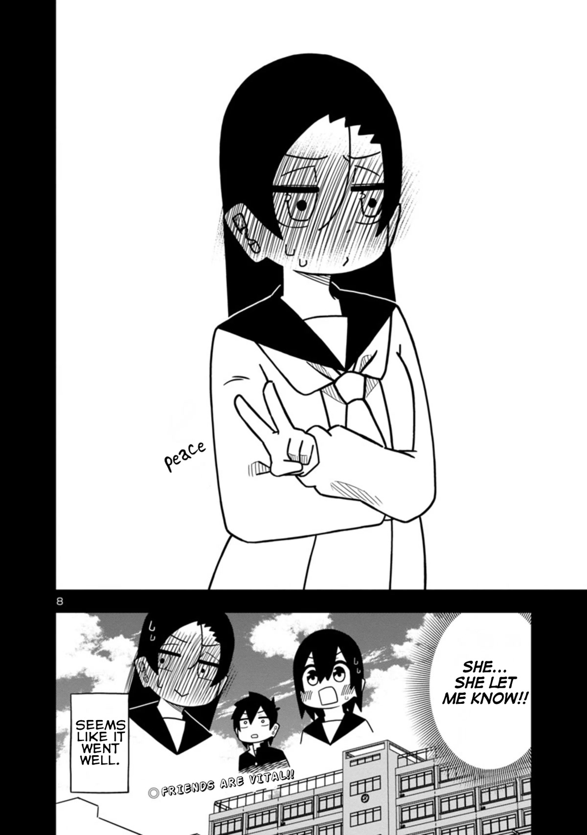 Kawaii Kouhai ni Iwasaretai Chapter 76 page 8 - Chapter 76: I want to make him apologize by attacking his weak point.