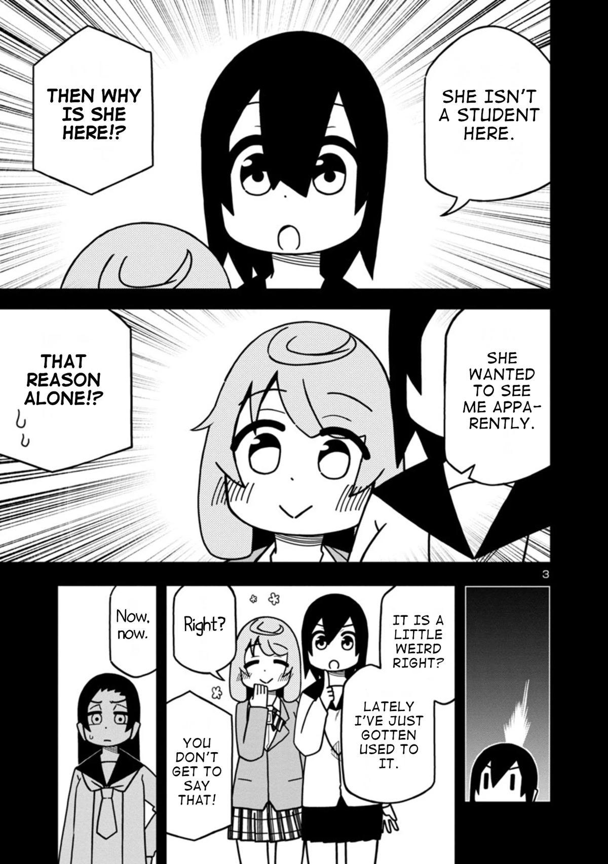 Kawaii Kouhai ni Iwasaretai Chapter 77 page 3 - Chapter 77: I want to make her understand how weird it is.