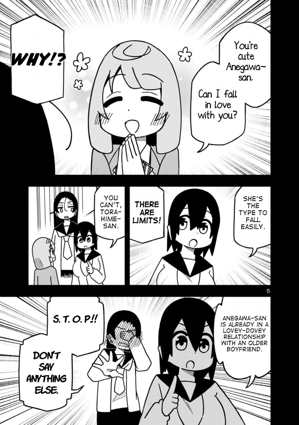 Kawaii Kouhai ni Iwasaretai Chapter 77 page 5 - Chapter 77: I want to make her understand how weird it is.