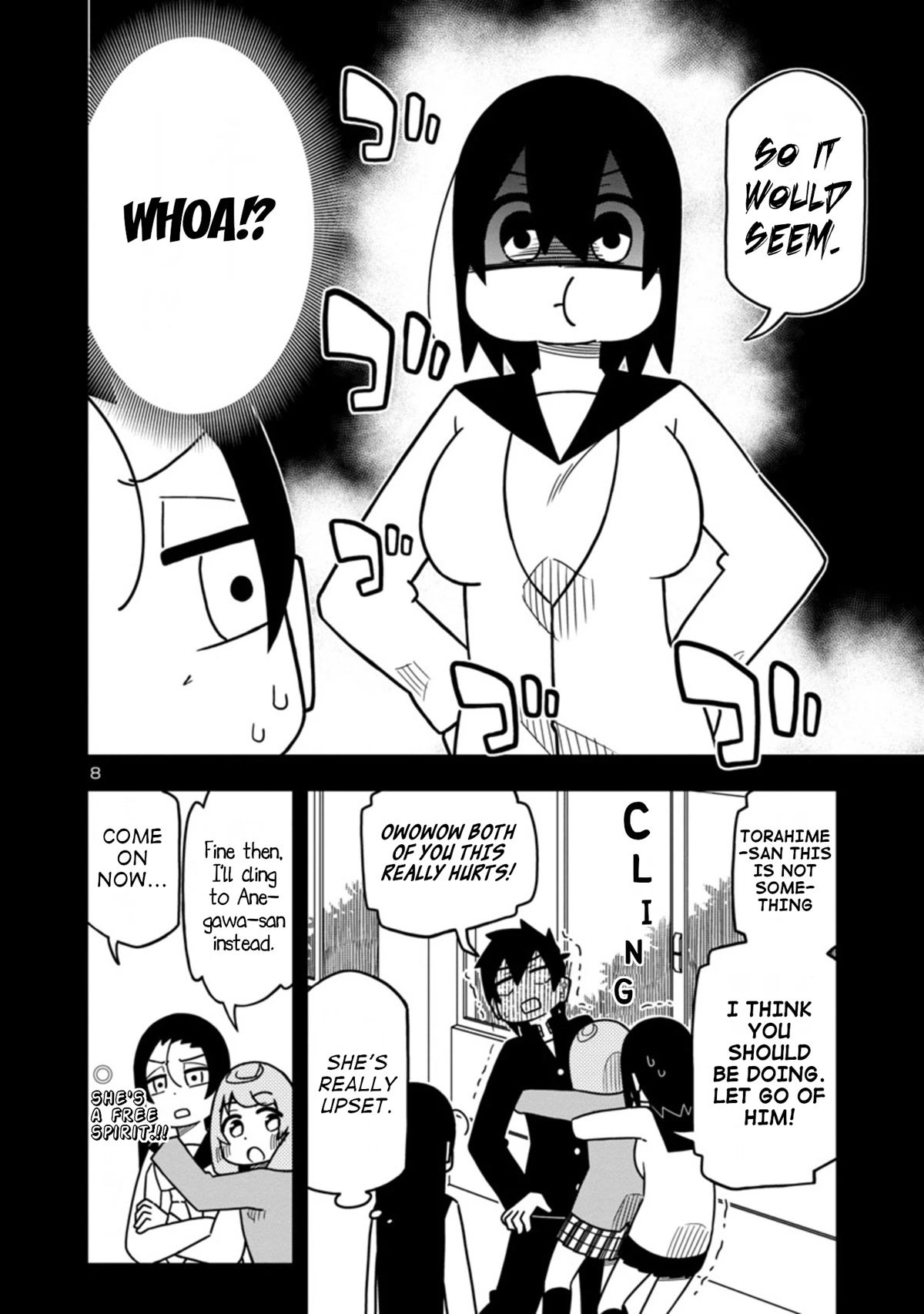 Kawaii Kouhai ni Iwasaretai Chapter 77 page 8 - Chapter 77: I want to make her understand how weird it is.