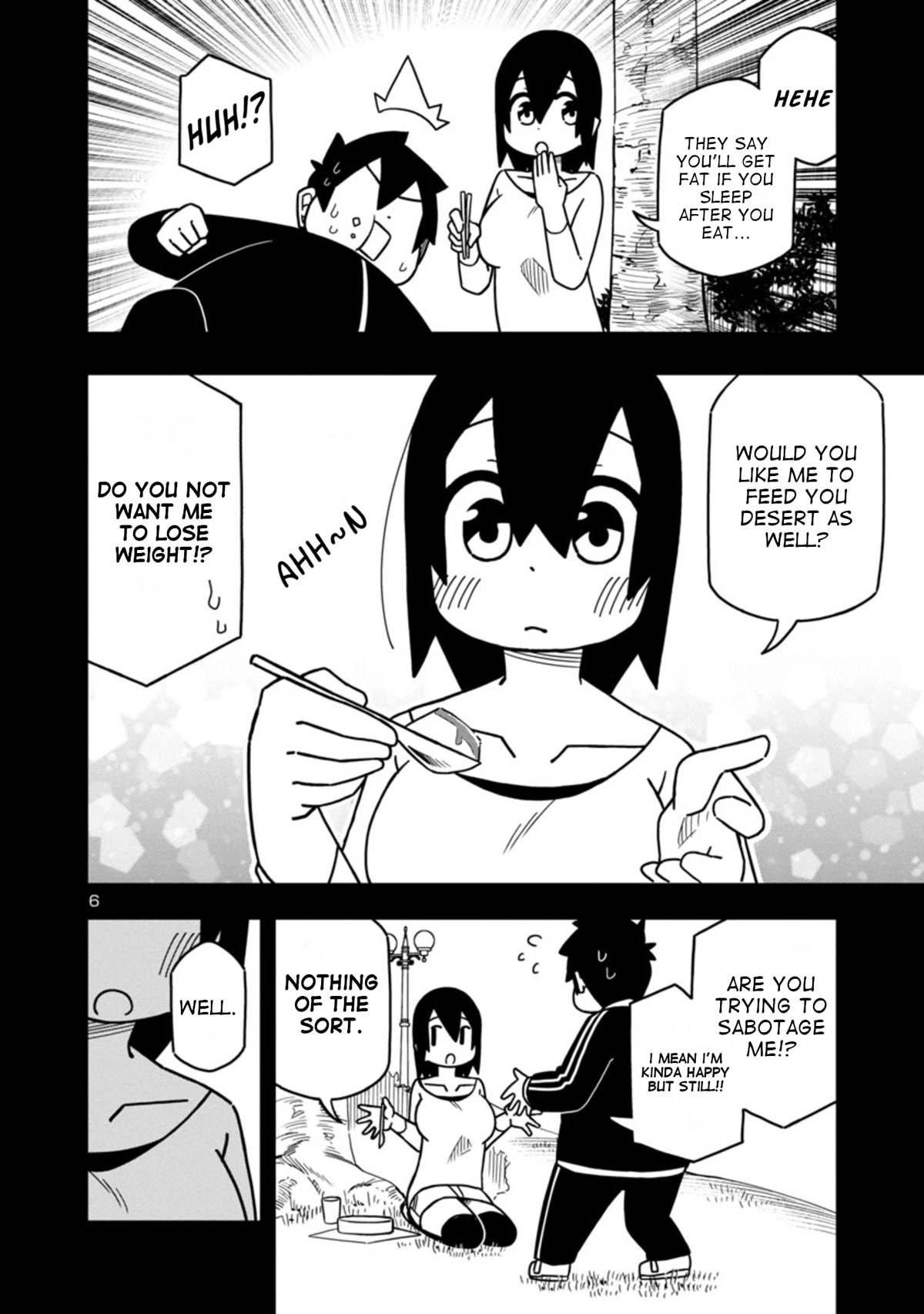 Kawaii Kouhai ni Iwasaretai Chapter 78 page 7 - Chapter 78: I want to spoil my roly-poly boyfriend.