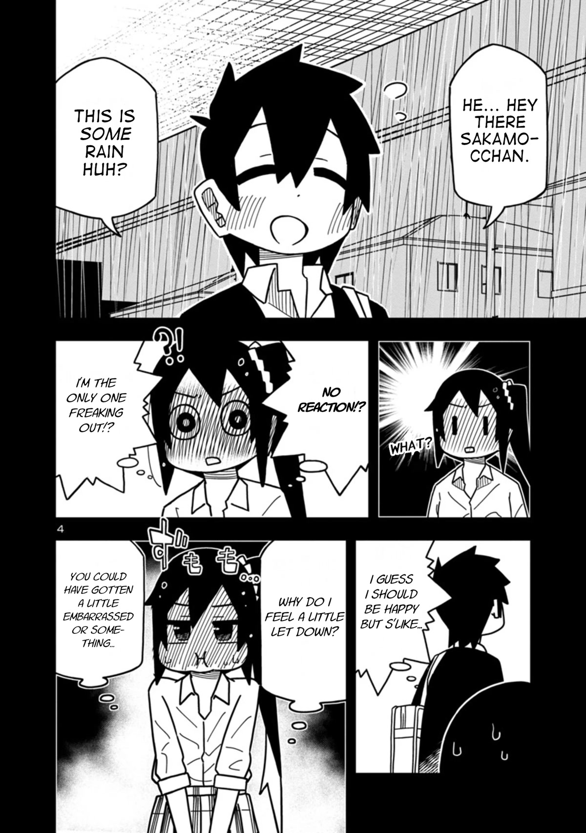 Kawaii Kouhai ni Iwasaretai Chapter 79 page 4 - Chapter 79: I want to hide it with the sound of the rain.
