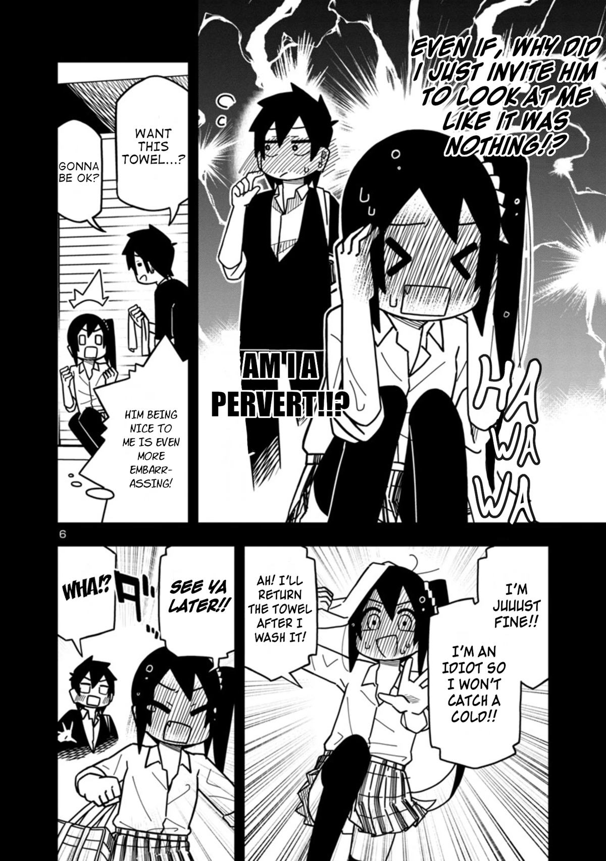 Kawaii Kouhai ni Iwasaretai Chapter 79 page 6 - Chapter 79: I want to hide it with the sound of the rain.