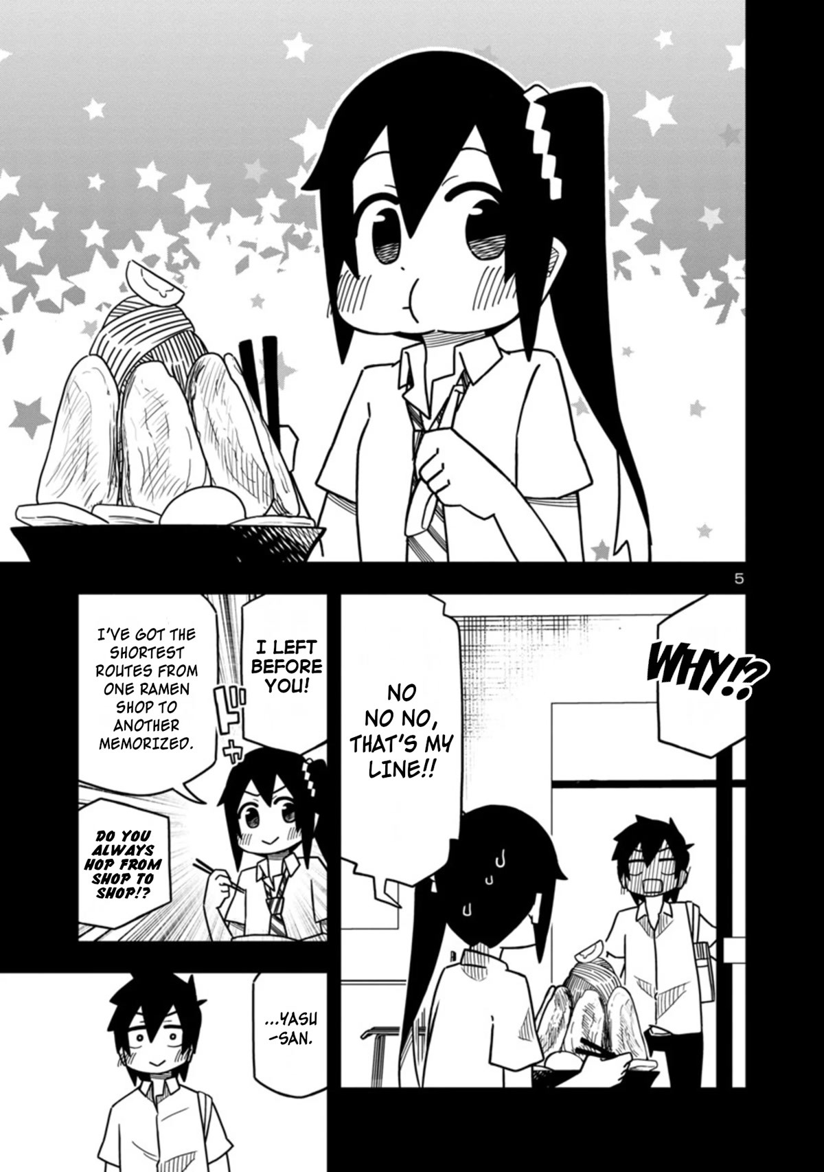 Kawaii Kouhai ni Iwasaretai Chapter 81 page 5 - Chapter 81: I want to show him how to chow down.