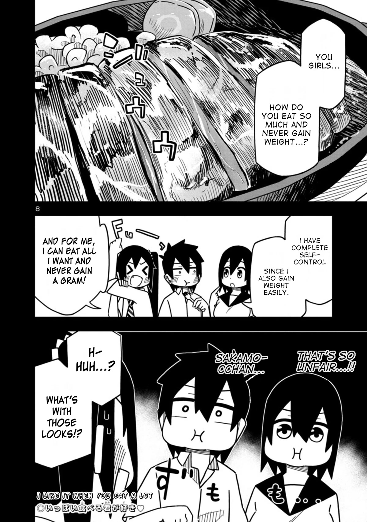 Kawaii Kouhai ni Iwasaretai Chapter 81 page 8 - Chapter 81: I want to show him how to chow down.