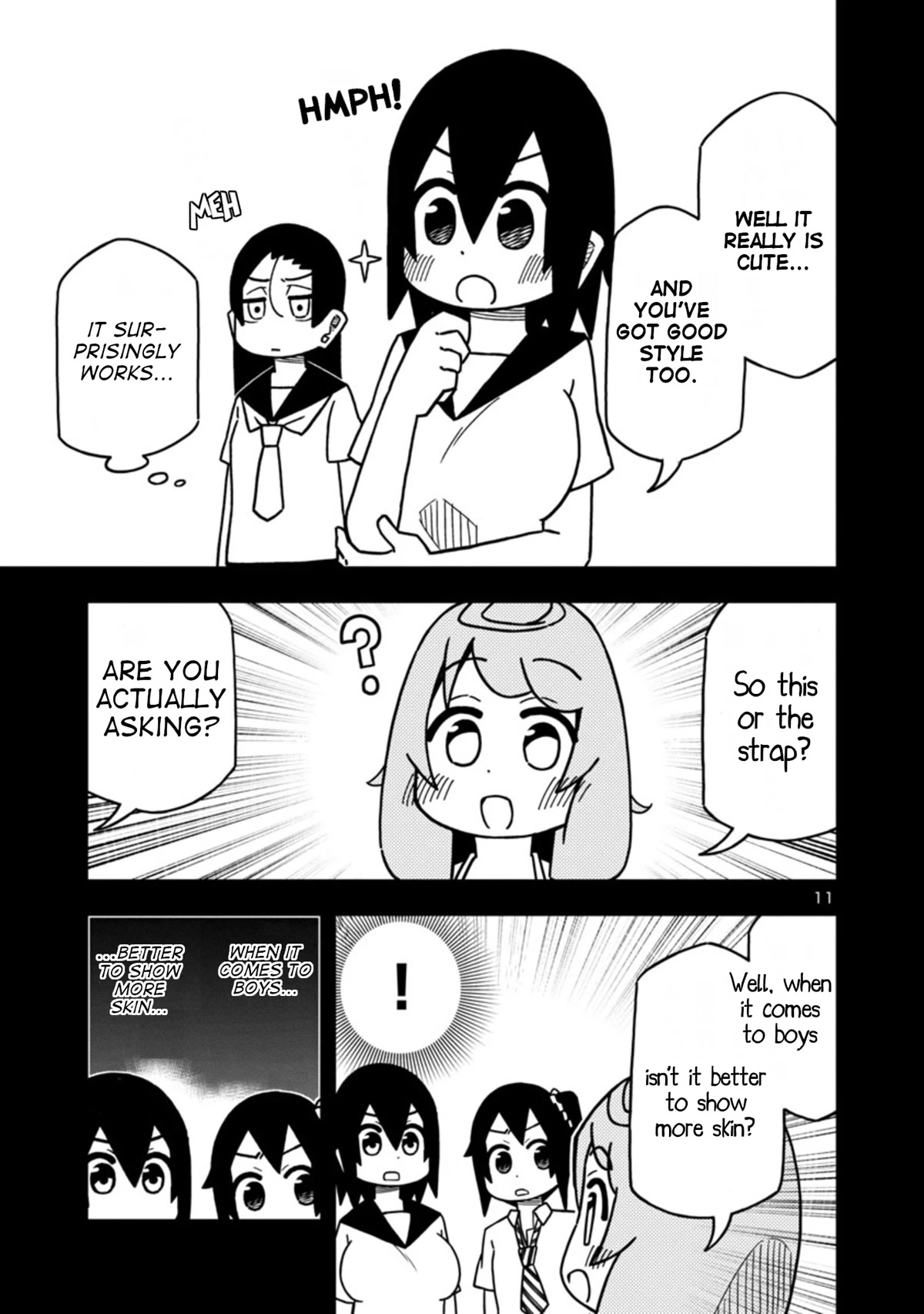 Kawaii Kouhai ni Iwasaretai Chapter 82 page 11 - Chapter 82: I want to pick a cute swimsuit.