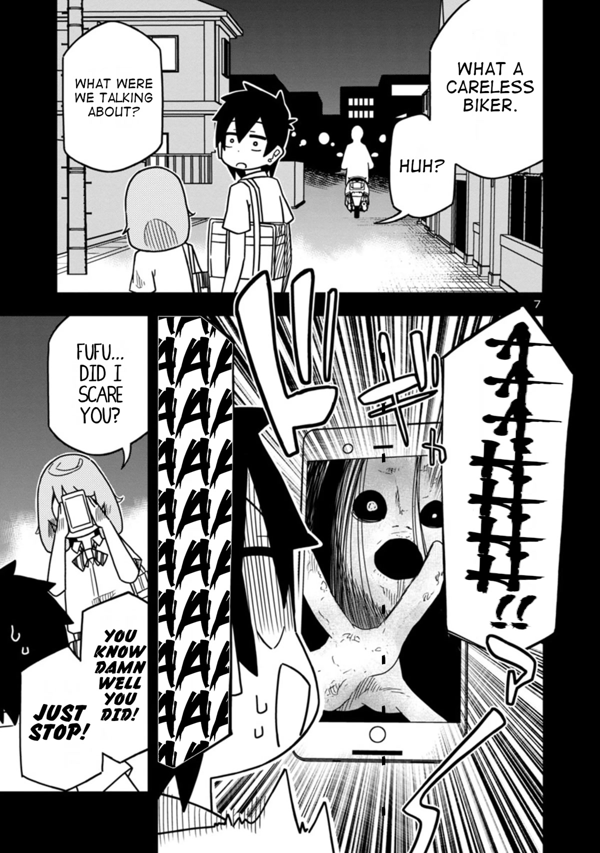 Kawaii Kouhai ni Iwasaretai Chapter 83 page 7 - Chapter 83: I want to test out the suspension bridge effect.