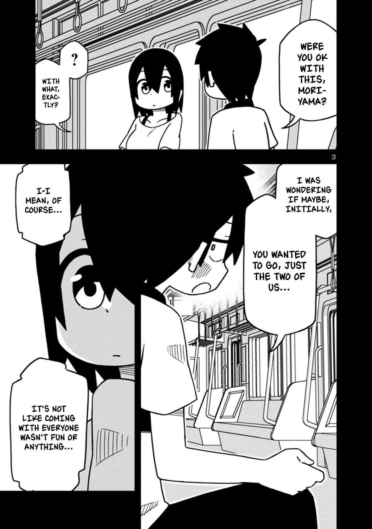 Kawaii Kouhai ni Iwasaretai Chapter 85 page 3 - Chapter 85: I want to sway on this train forever.