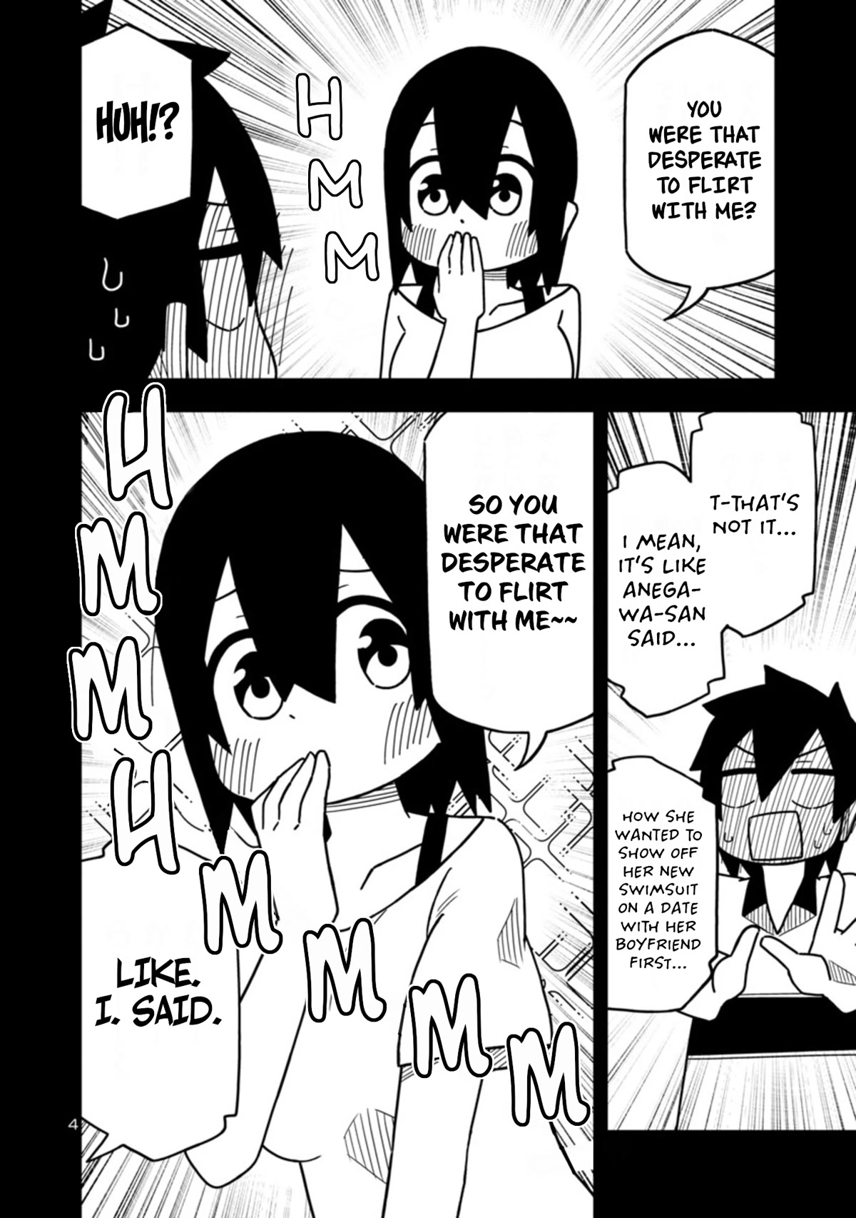 Kawaii Kouhai ni Iwasaretai Chapter 85 page 4 - Chapter 85: I want to sway on this train forever.
