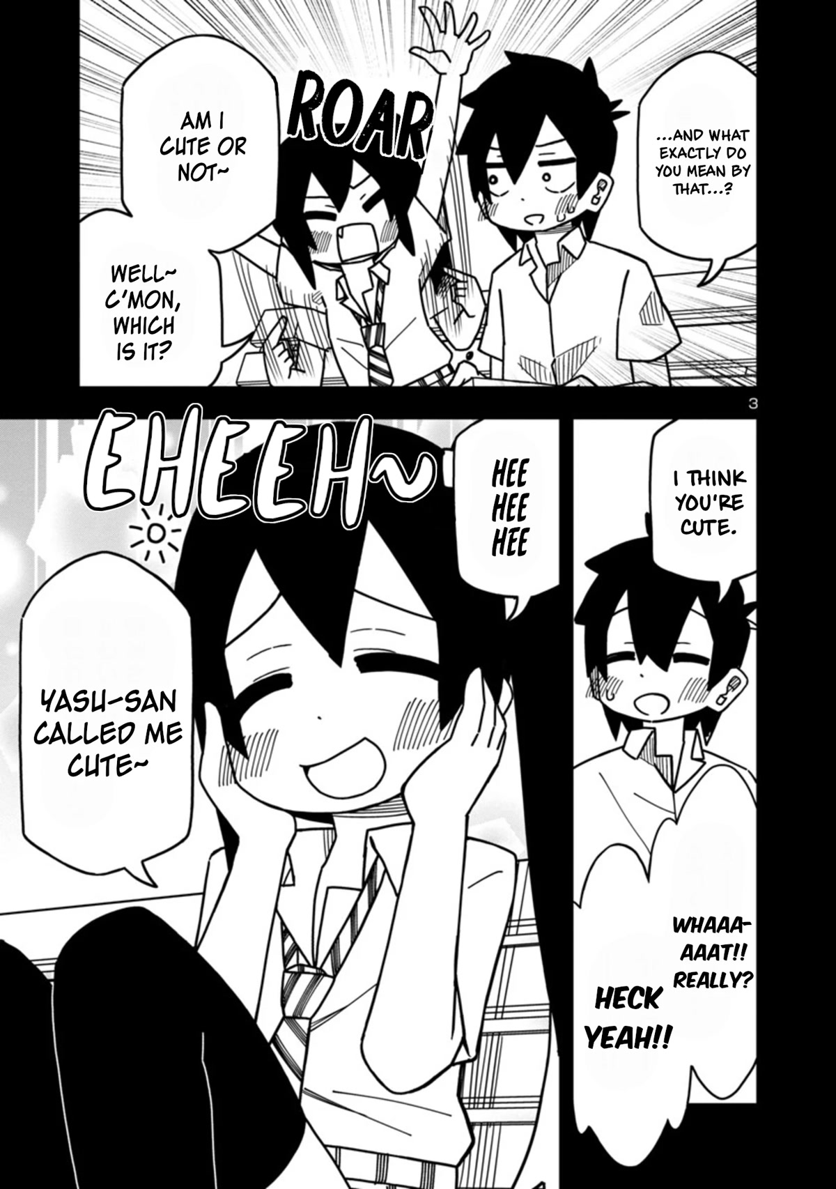 Kawaii Kouhai ni Iwasaretai Chapter 87 page 3 - Chapter 87: I want to leave it to liquid courage