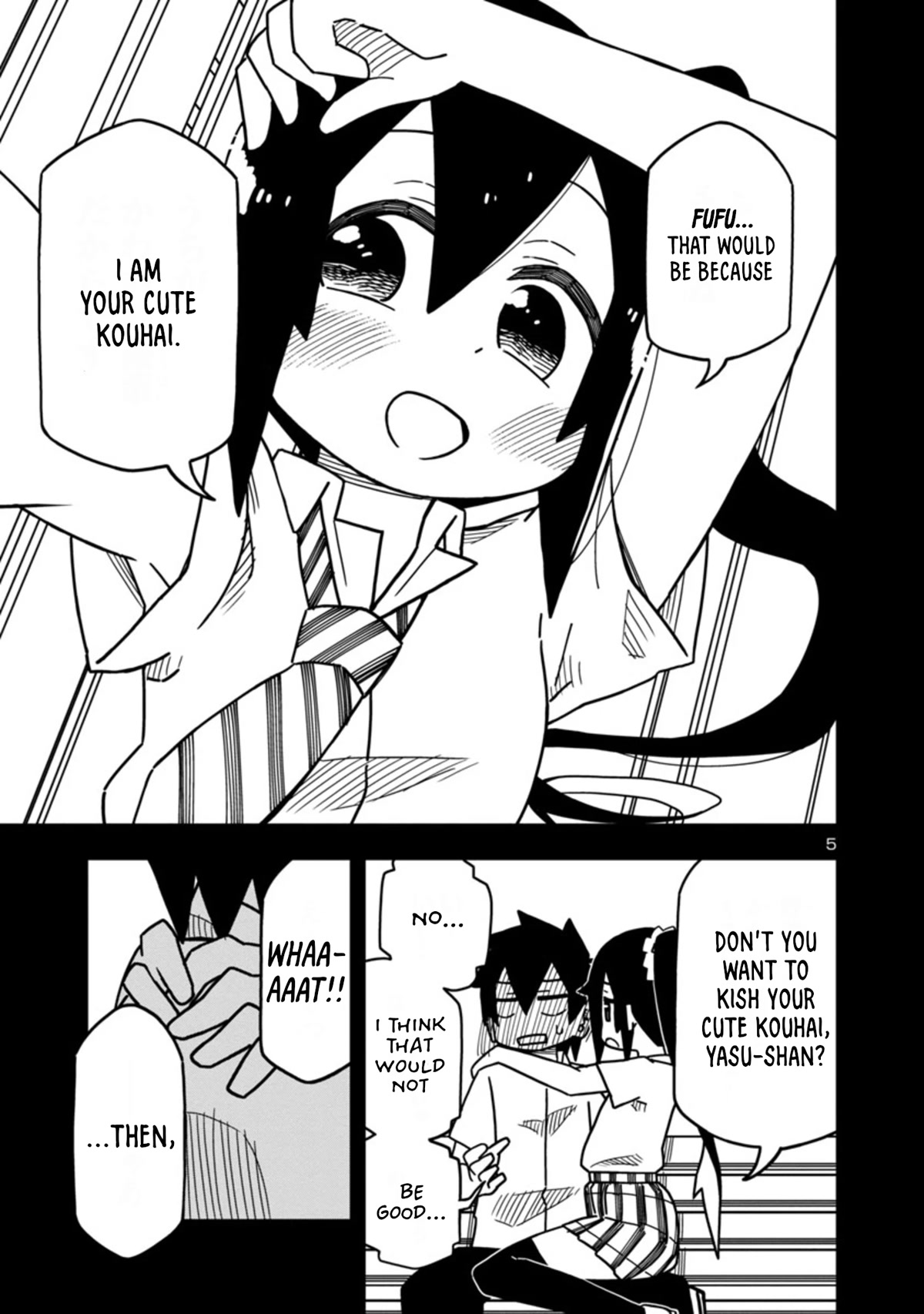 Kawaii Kouhai ni Iwasaretai Chapter 87 page 5 - Chapter 87: I want to leave it to liquid courage
