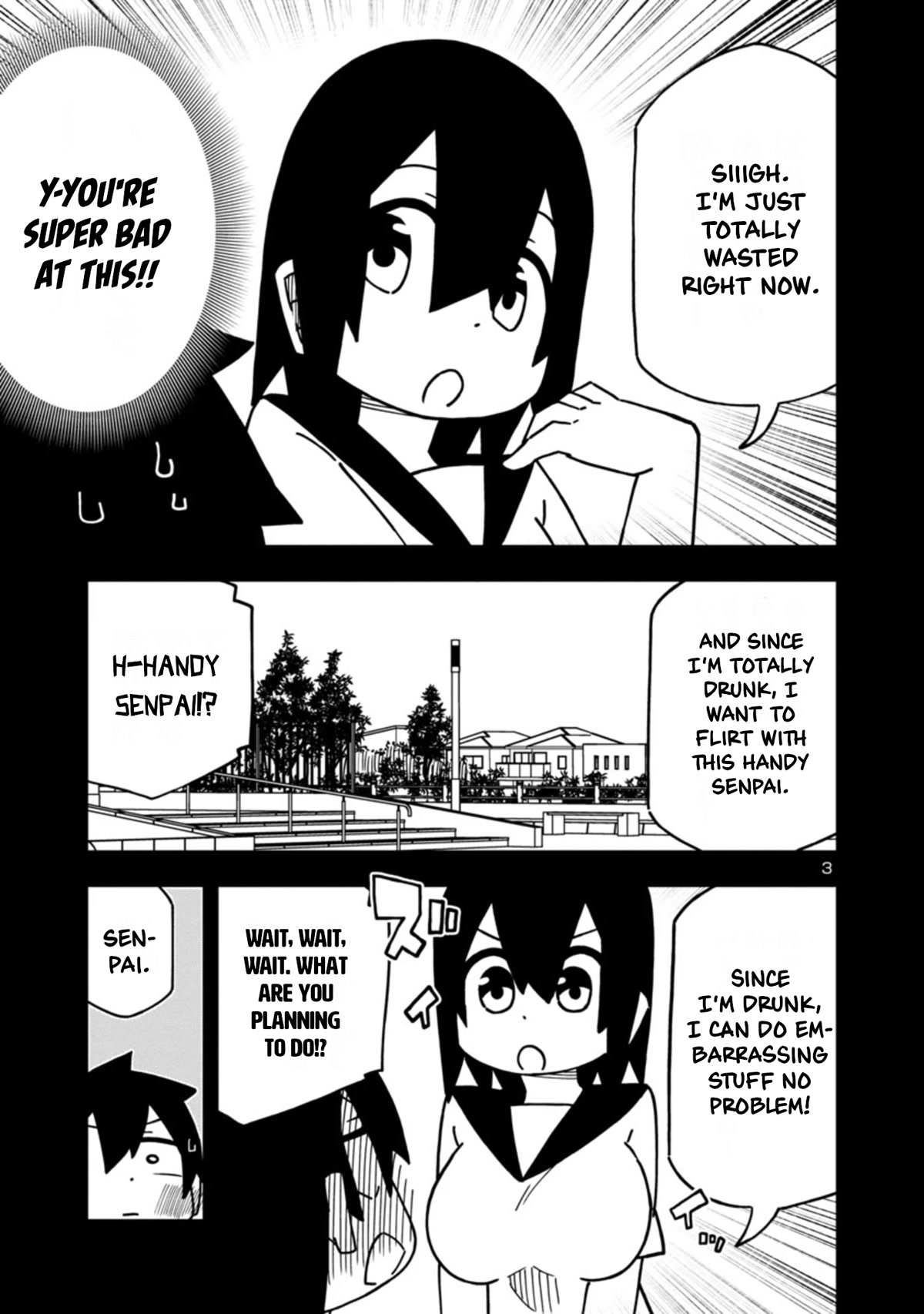 Kawaii Kouhai ni Iwasaretai Chapter 88 page 3 - Chapter 88: I want to blame it on the liquid courage.