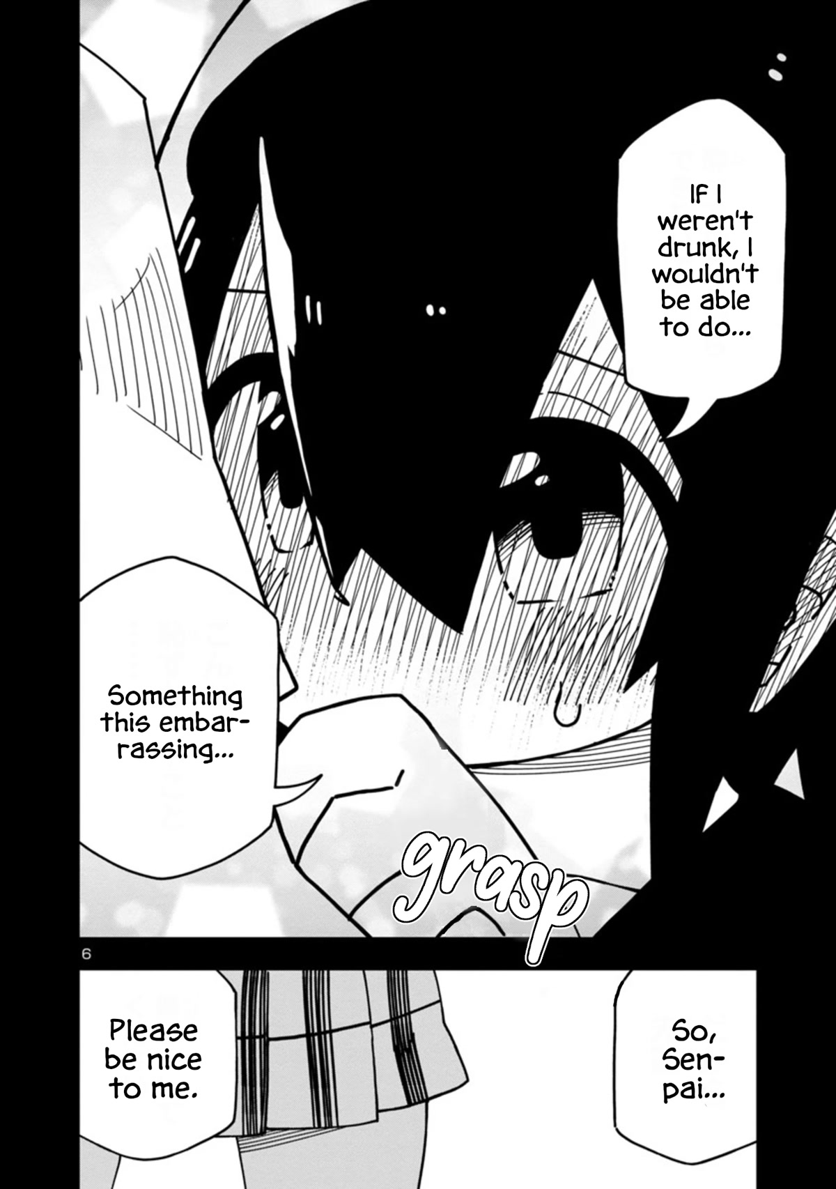 Kawaii Kouhai ni Iwasaretai Chapter 88 page 6 - Chapter 88: I want to blame it on the liquid courage.