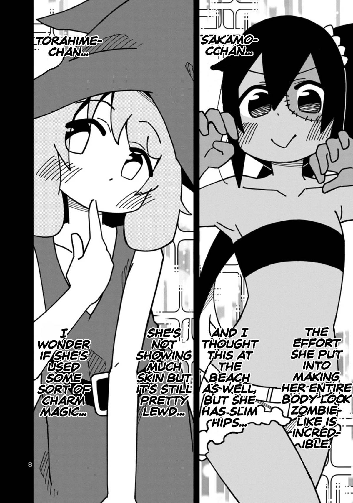 Kawaii Kouhai ni Iwasaretai Chapter 89 page 8 - Chapter 89: I want to trick you by giving you a treat.