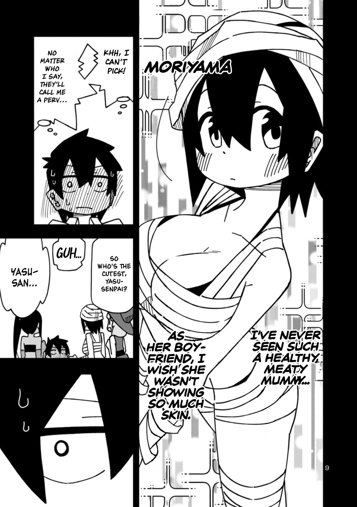Kawaii Kouhai ni Iwasaretai Chapter 89 page 9 - Chapter 89: I want to trick you by giving you a treat.