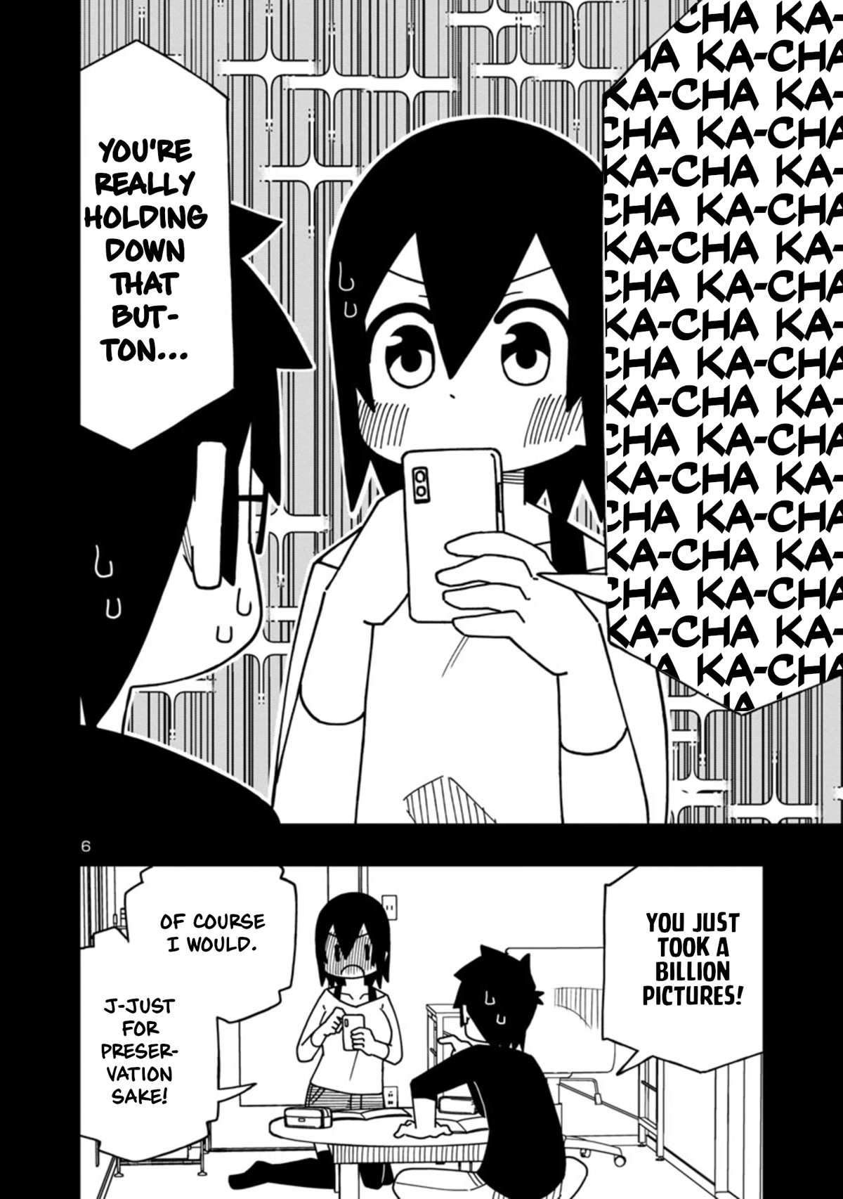 Kawaii Kouhai ni Iwasaretai Chapter 92 page 6 - Chapter 92: I want to go crazy over you wearing glasses.