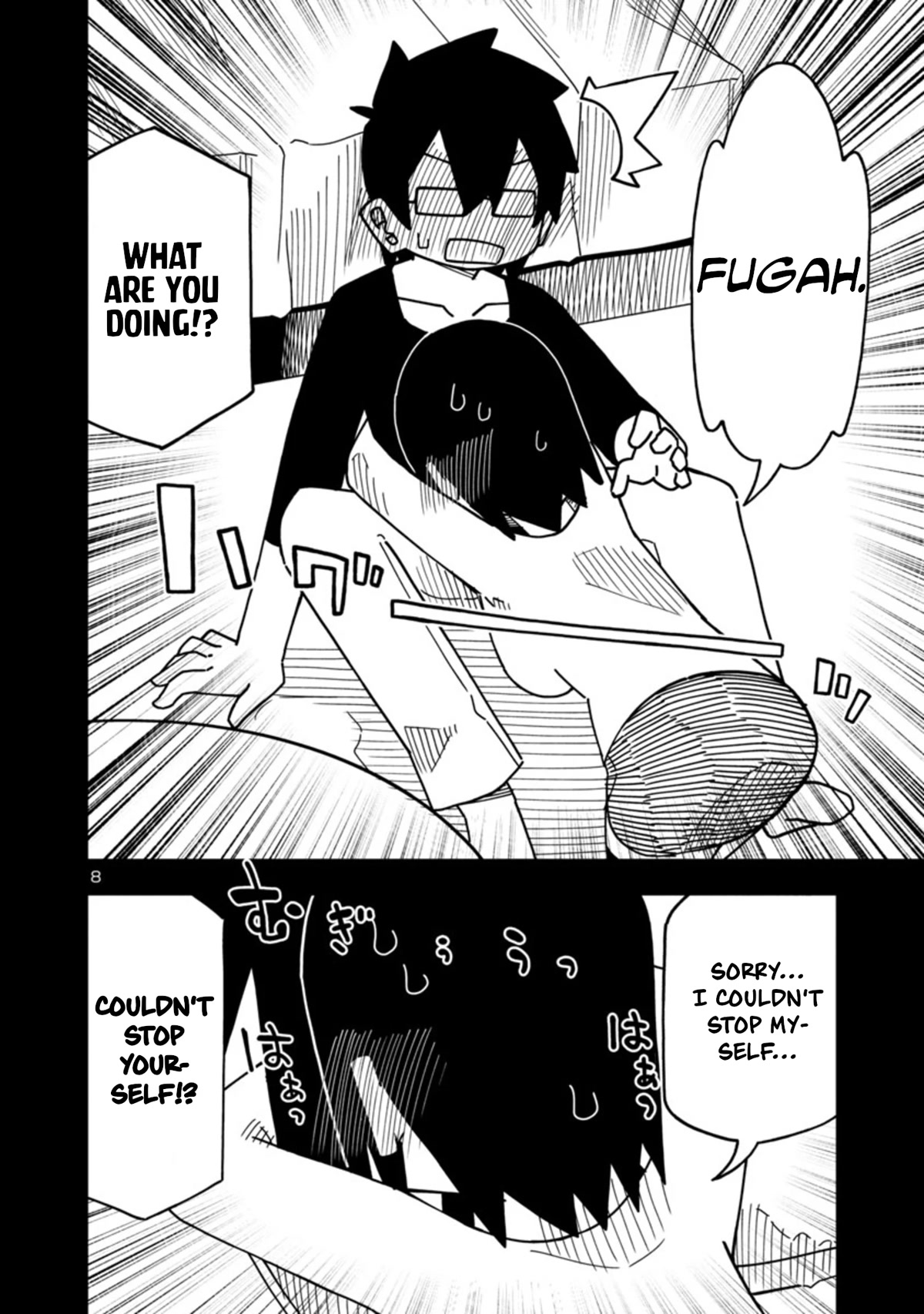 Kawaii Kouhai ni Iwasaretai Chapter 92 page 8 - Chapter 92: I want to go crazy over you wearing glasses.