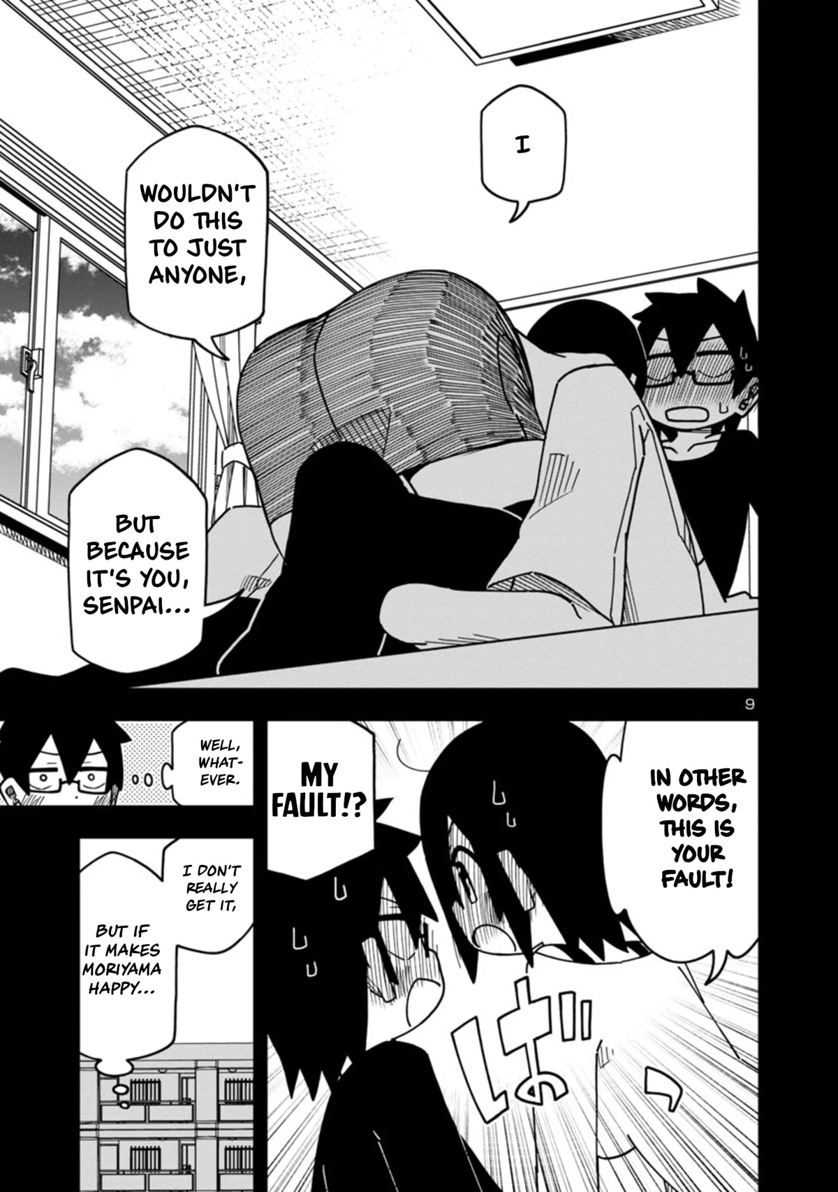 Kawaii Kouhai ni Iwasaretai Chapter 92 page 9 - Chapter 92: I want to go crazy over you wearing glasses.