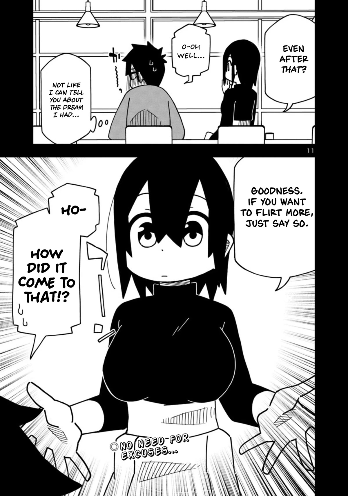 Kawaii Kouhai ni Iwasaretai Chapter 93 page 11 - Chapter 93: I want to see you in a Christmas Eve dream.