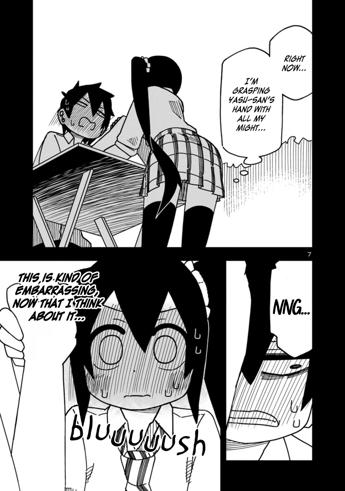 Kawaii Kouhai ni Iwasaretai Chapter 95 page 7 - Chapter 95: I want him to tell me that it's a piece of cake.