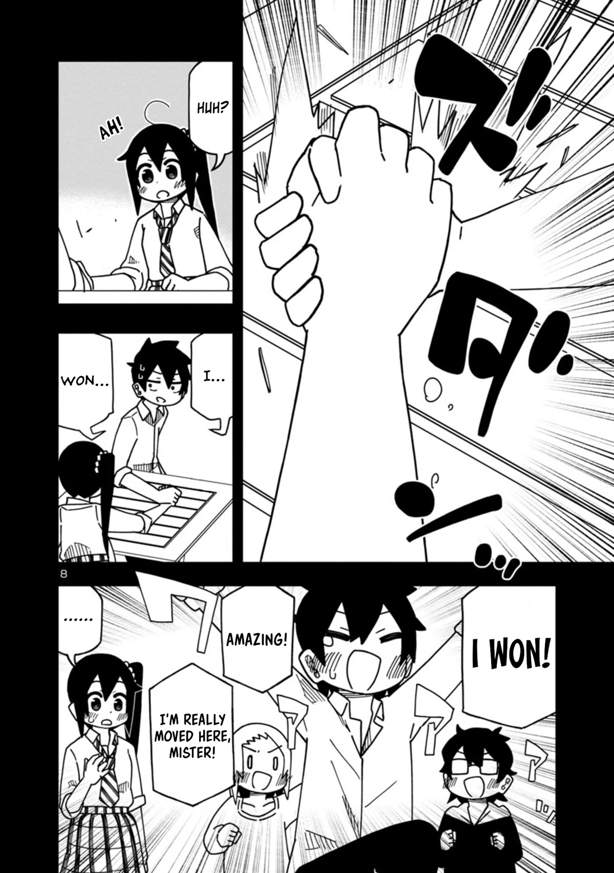 Kawaii Kouhai ni Iwasaretai Chapter 95 page 8 - Chapter 95: I want him to tell me that it's a piece of cake.