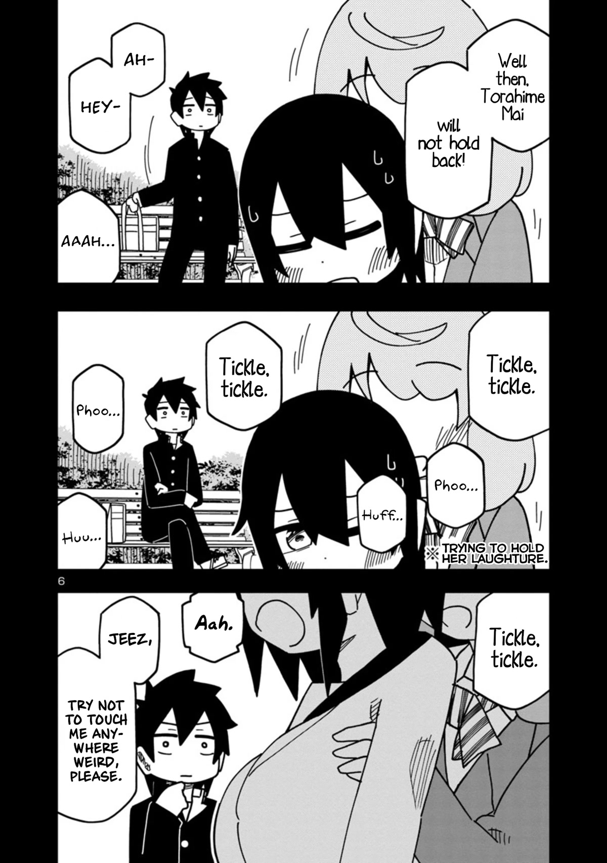 Kawaii Kouhai ni Iwasaretai Chapter 96 page 6 - Chapter 96: I want to force her to laugh.