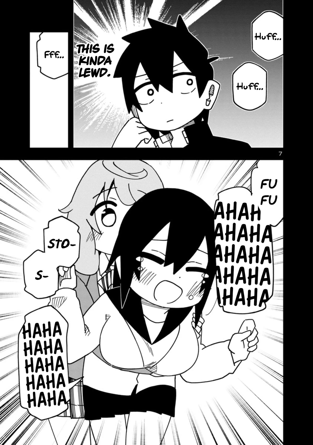 Kawaii Kouhai ni Iwasaretai Chapter 96 page 7 - Chapter 96: I want to force her to laugh.