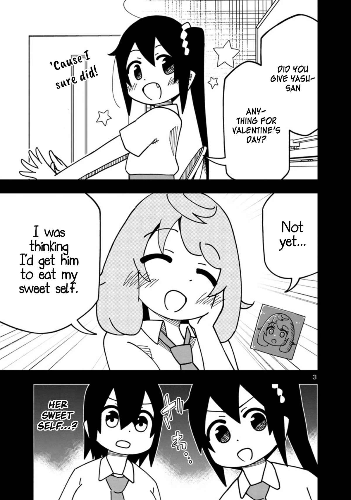 Kawaii Kouhai ni Iwasaretai Chapter 97 page 3 - Chapter 97: I want to give him my sweet self.