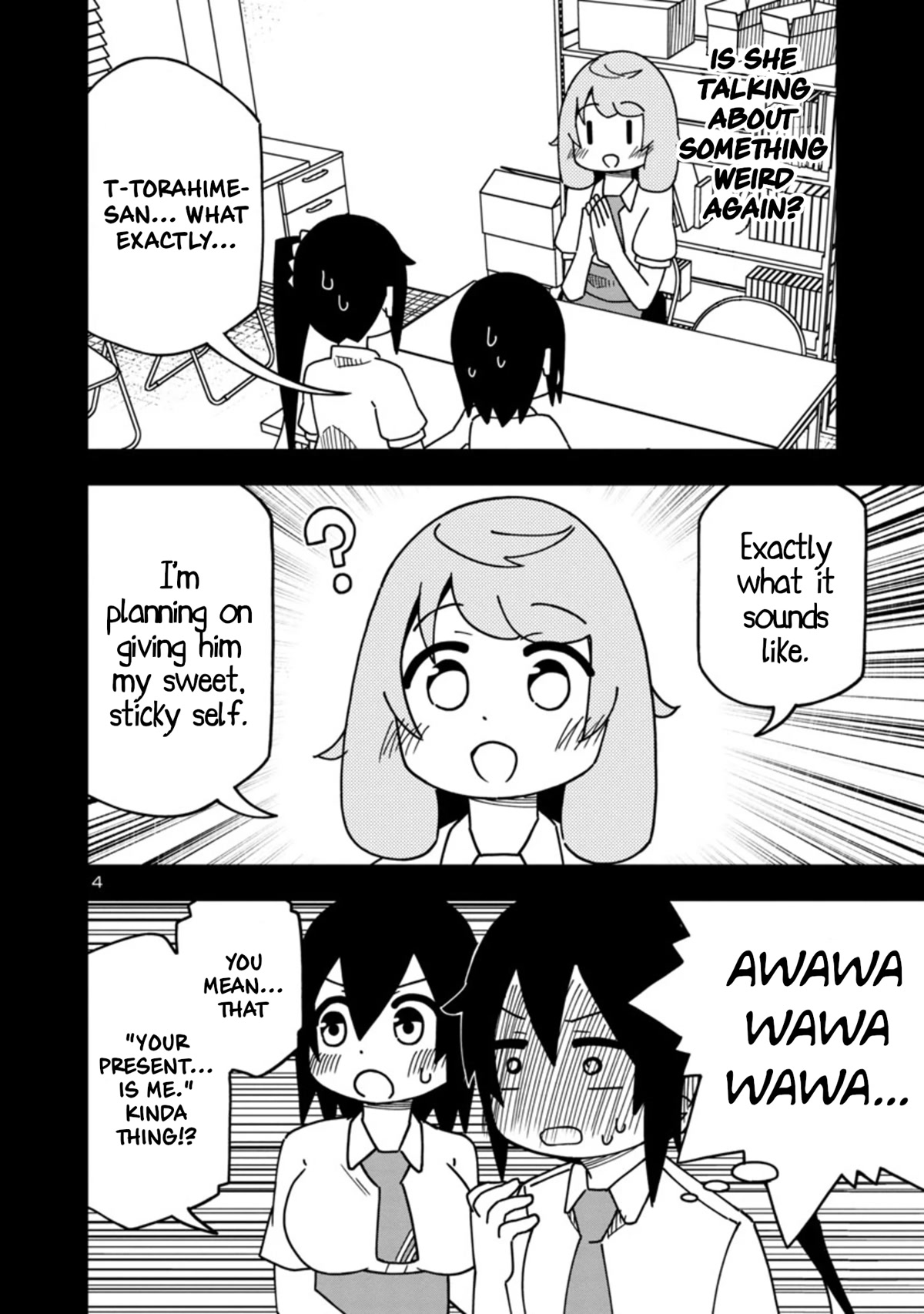 Kawaii Kouhai ni Iwasaretai Chapter 97 page 4 - Chapter 97: I want to give him my sweet self.