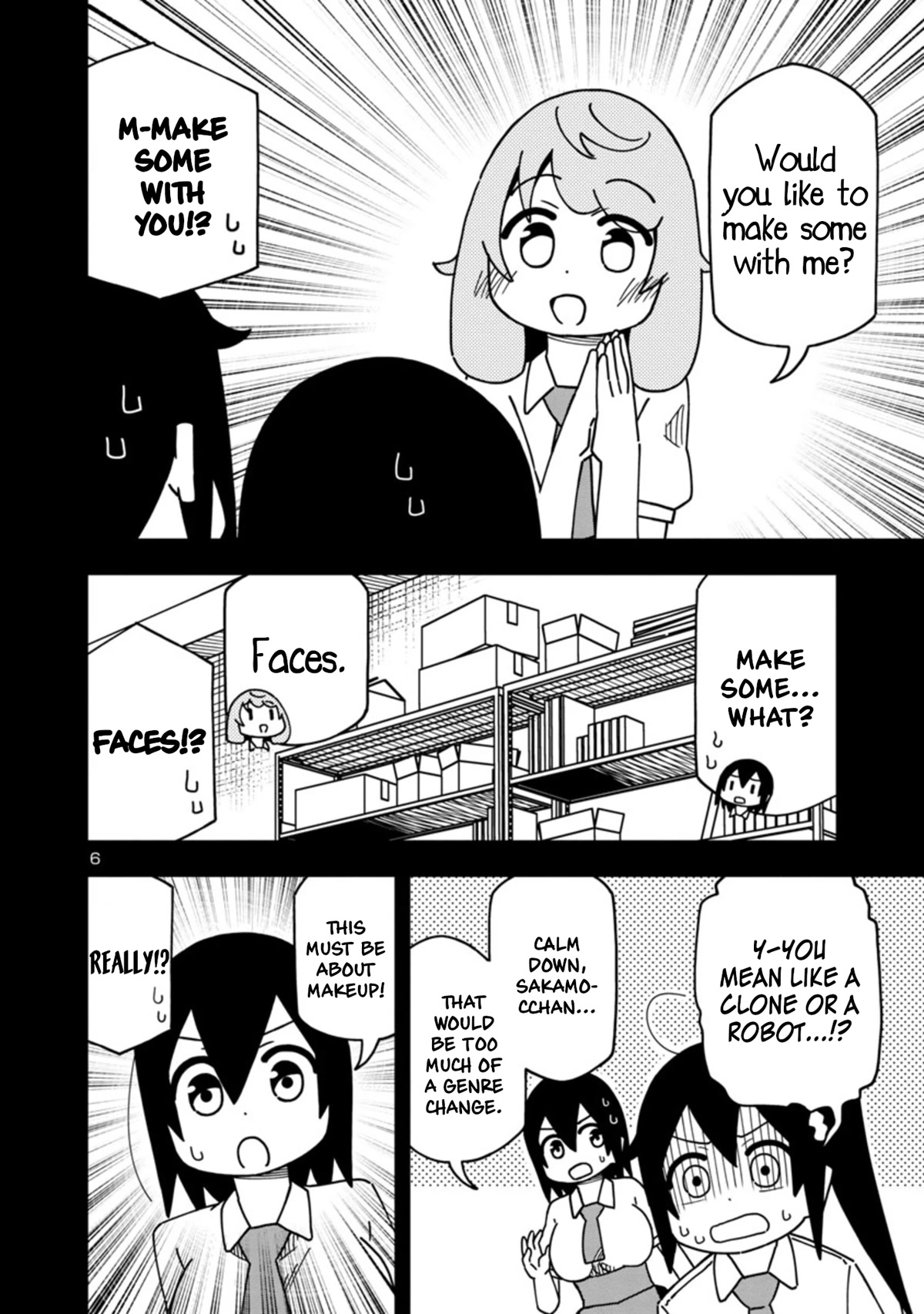 Kawaii Kouhai ni Iwasaretai Chapter 97 page 6 - Chapter 97: I want to give him my sweet self.