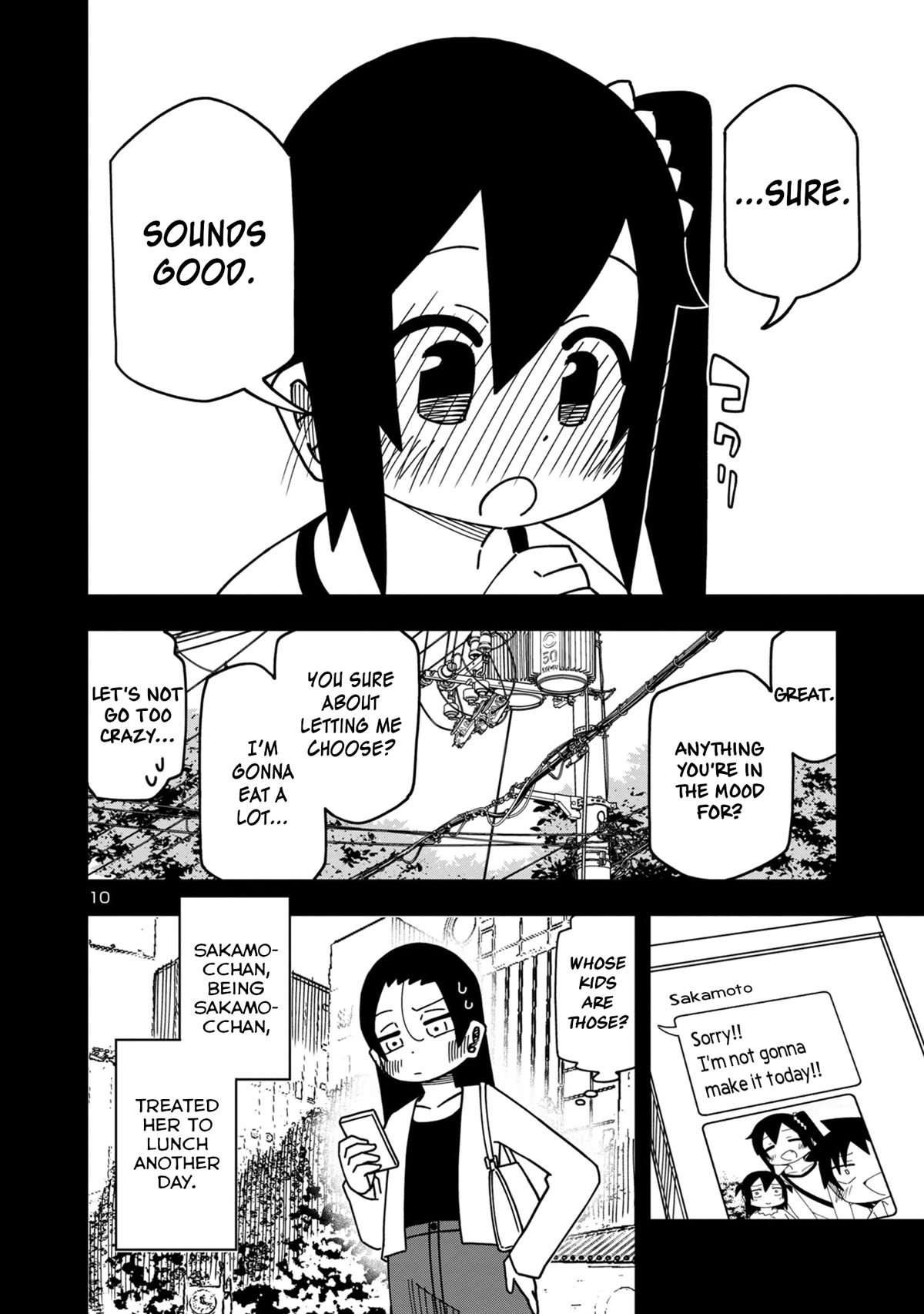 Kawaii Kouhai ni Iwasaretai Chapter 98 page 10 - Chapter 98: I want to play with some cute kids.