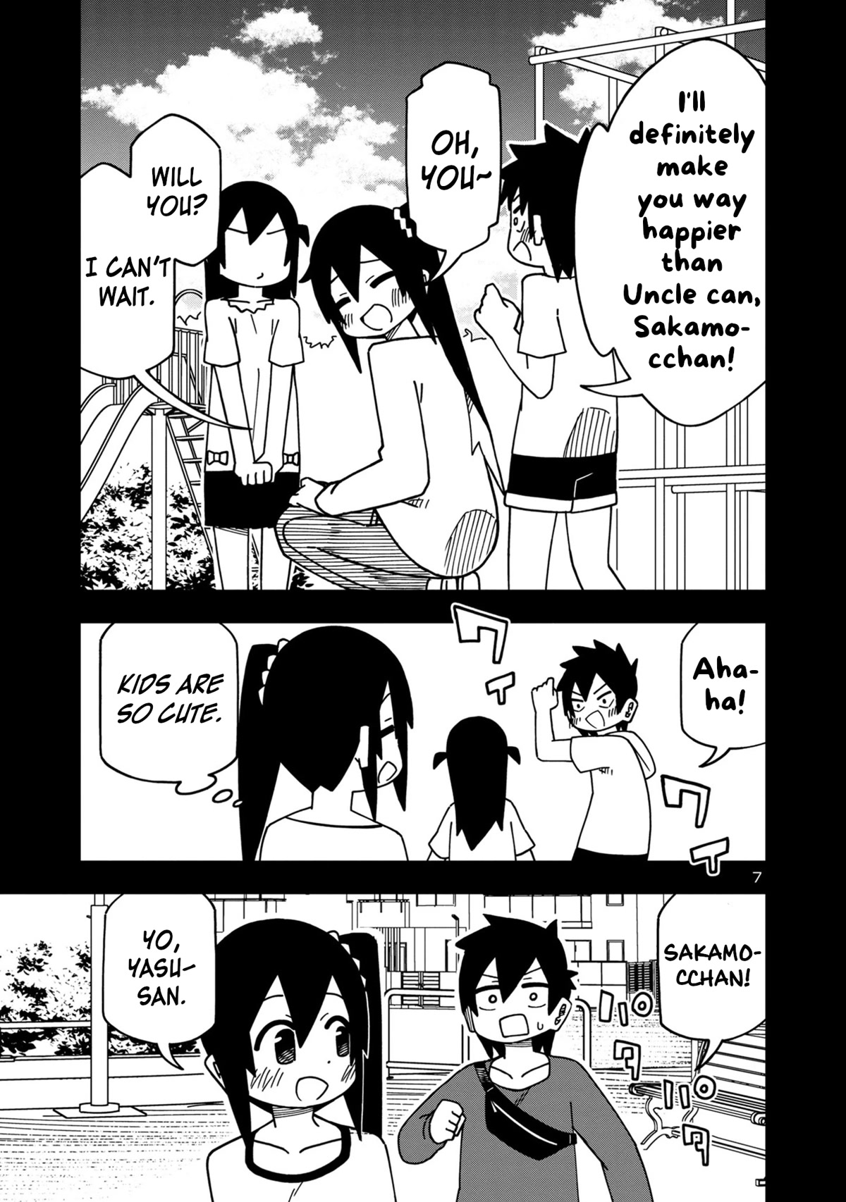 Kawaii Kouhai ni Iwasaretai Chapter 98 page 7 - Chapter 98: I want to play with some cute kids.