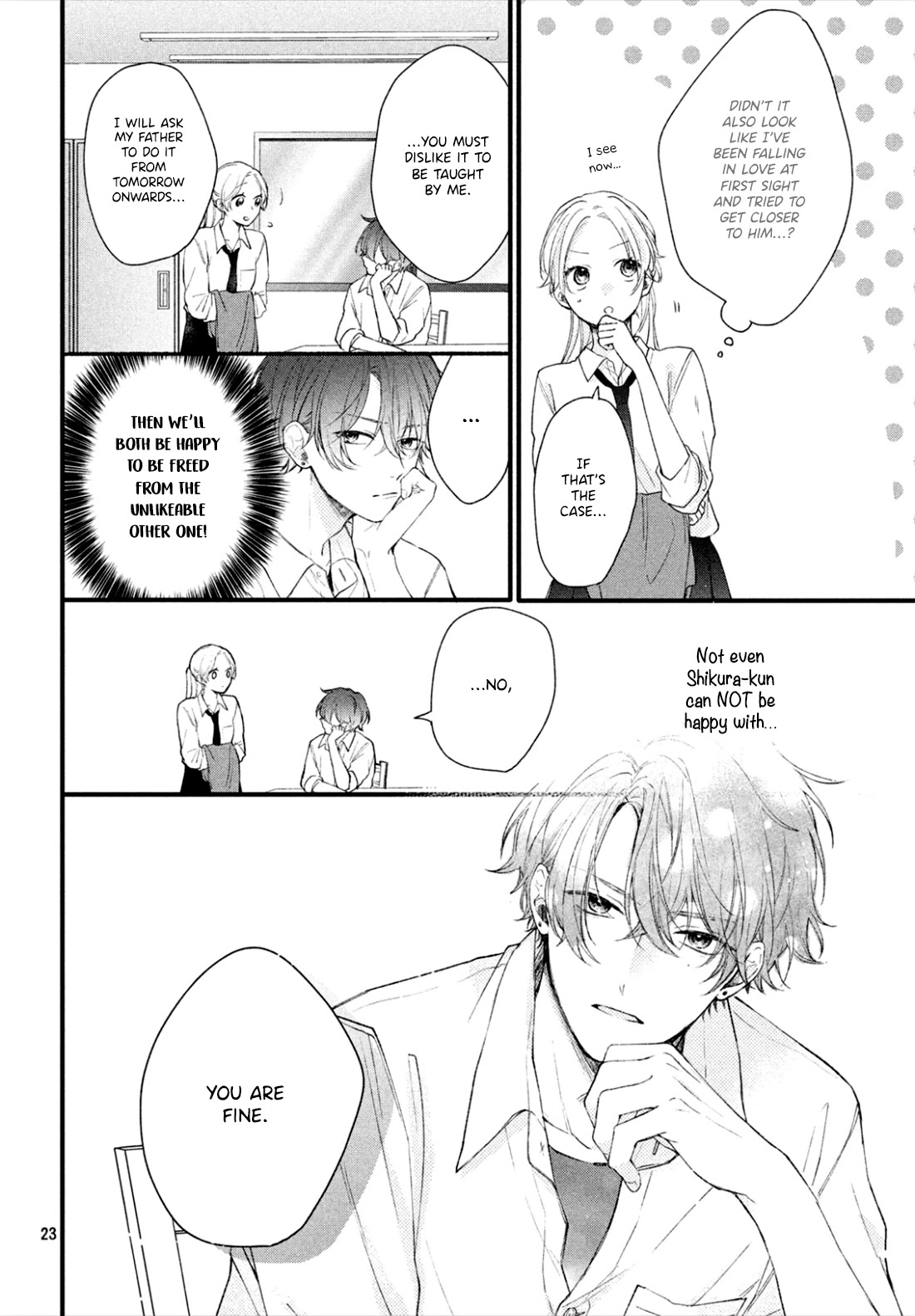 Kawaii nante kiitenai Chapter 1 page 24 - Chapter 1: The spiky heart of Shikura-kun