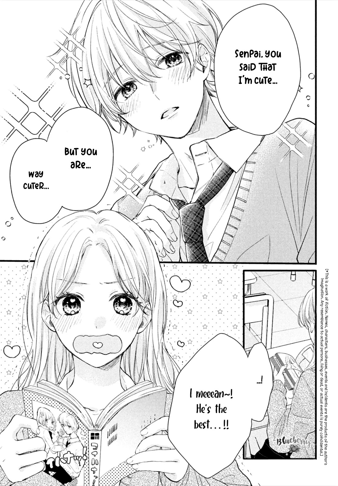 Kawaii nante kiitenai Chapter 1 page 3 - Chapter 1: The spiky heart of Shikura-kun