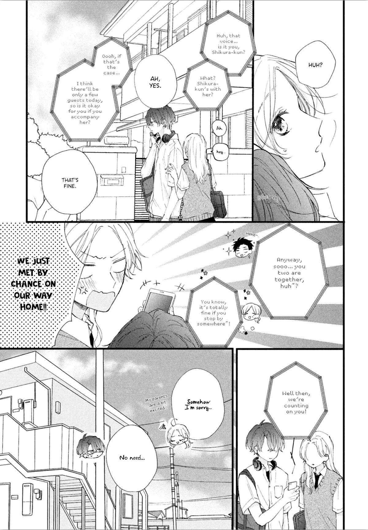 Kawaii nante kiitenai Chapter 3 page 15 - Chapter 3: Befriending Shikura-kun