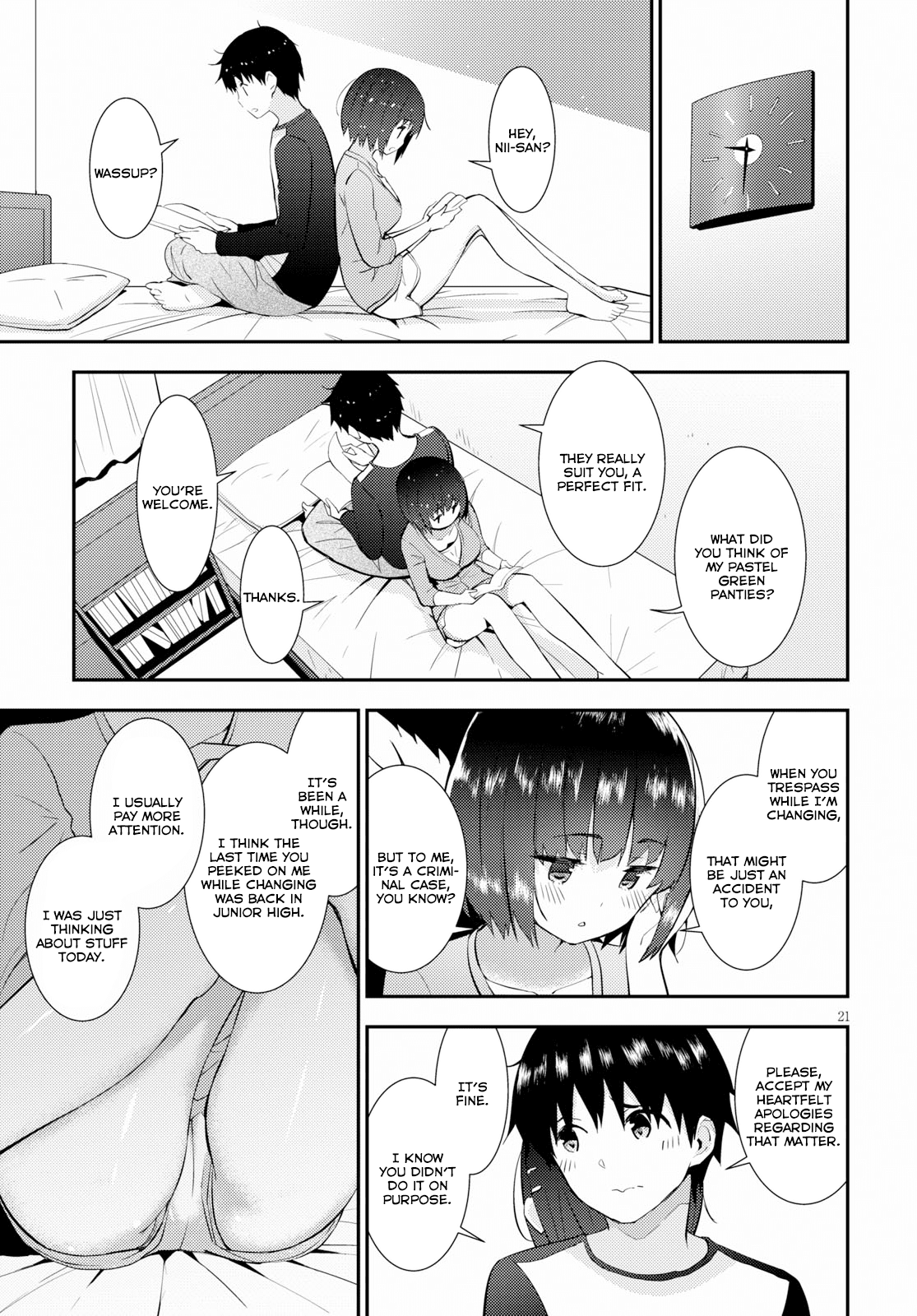 Kawaiikereba Hentai demo Suki ni Natte Kuremasu ka? Chapter 19 page 21 - Chapter 19