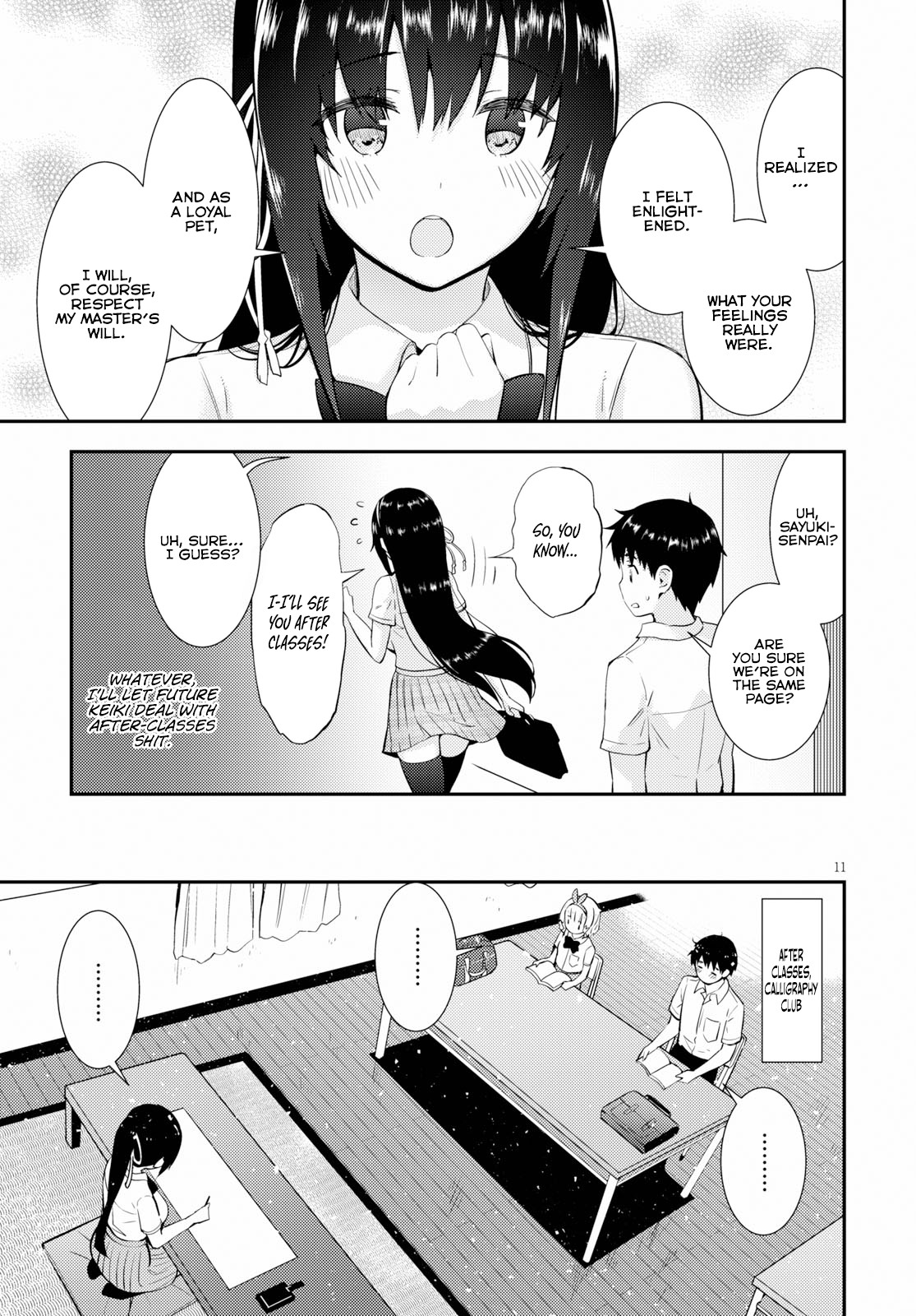 Kawaiikereba Hentai demo Suki ni Natte Kuremasu ka? Chapter 24 page 11 - Chapter 24