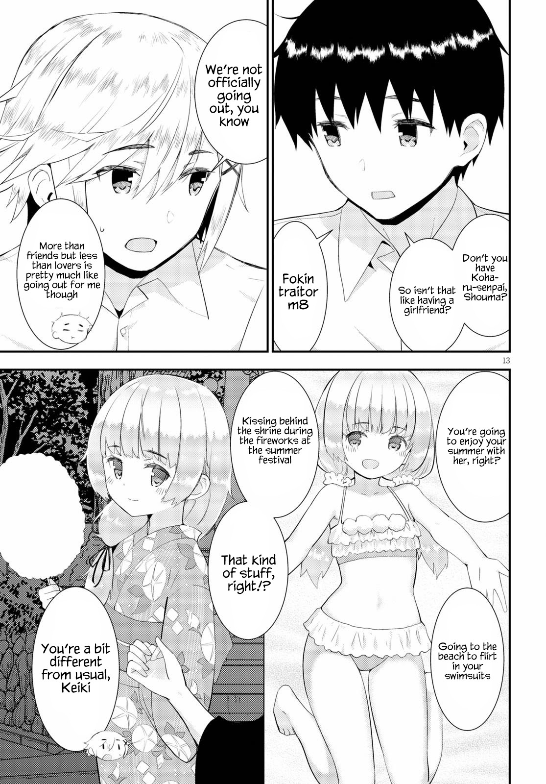Kawaiikereba Hentai demo Suki ni Natte Kuremasu ka? Chapter 28 page 13 - Chapter 28